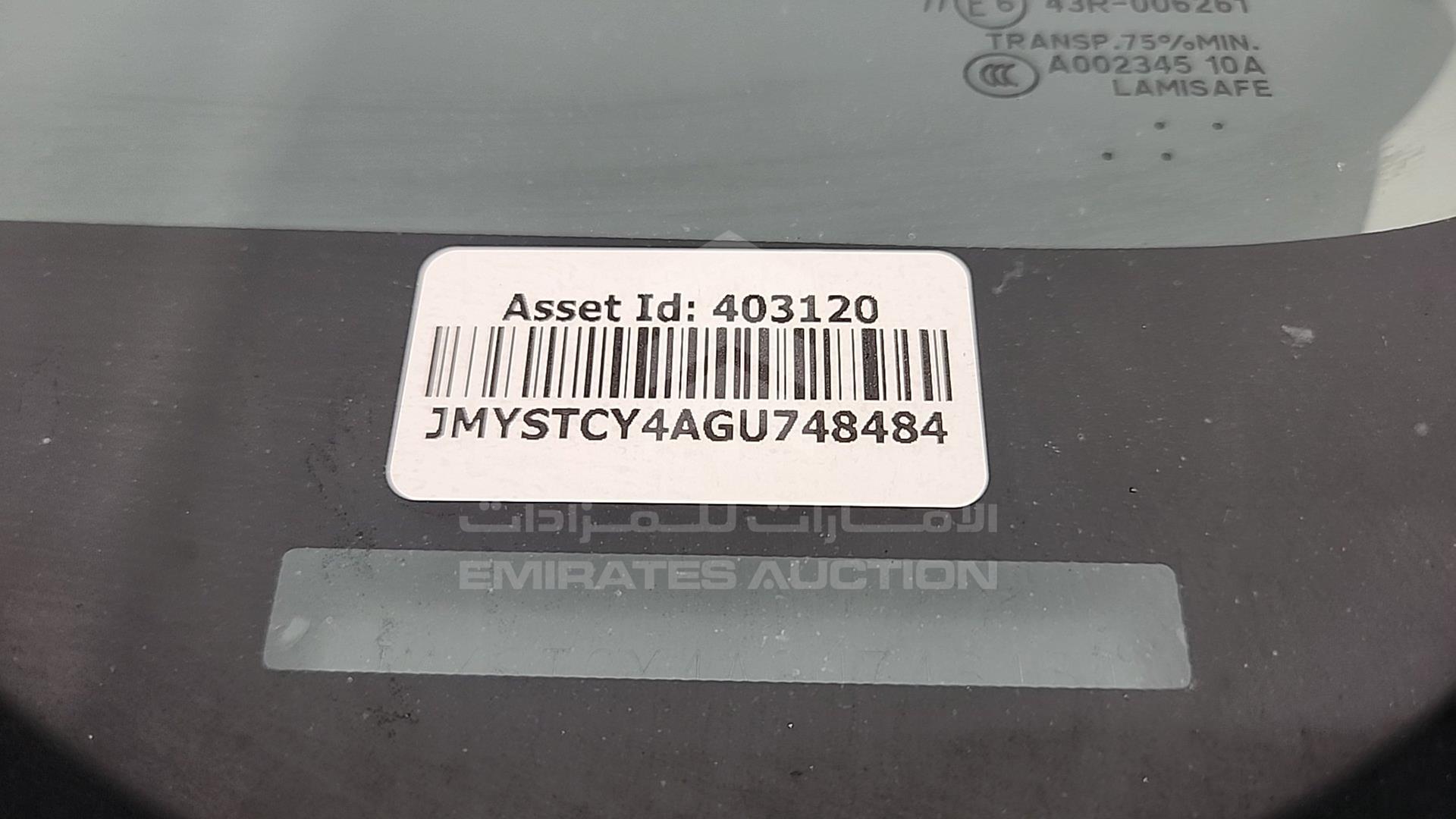 2016 MITSUBISHI LANCER VIN: JMYSTCY4AGU748484