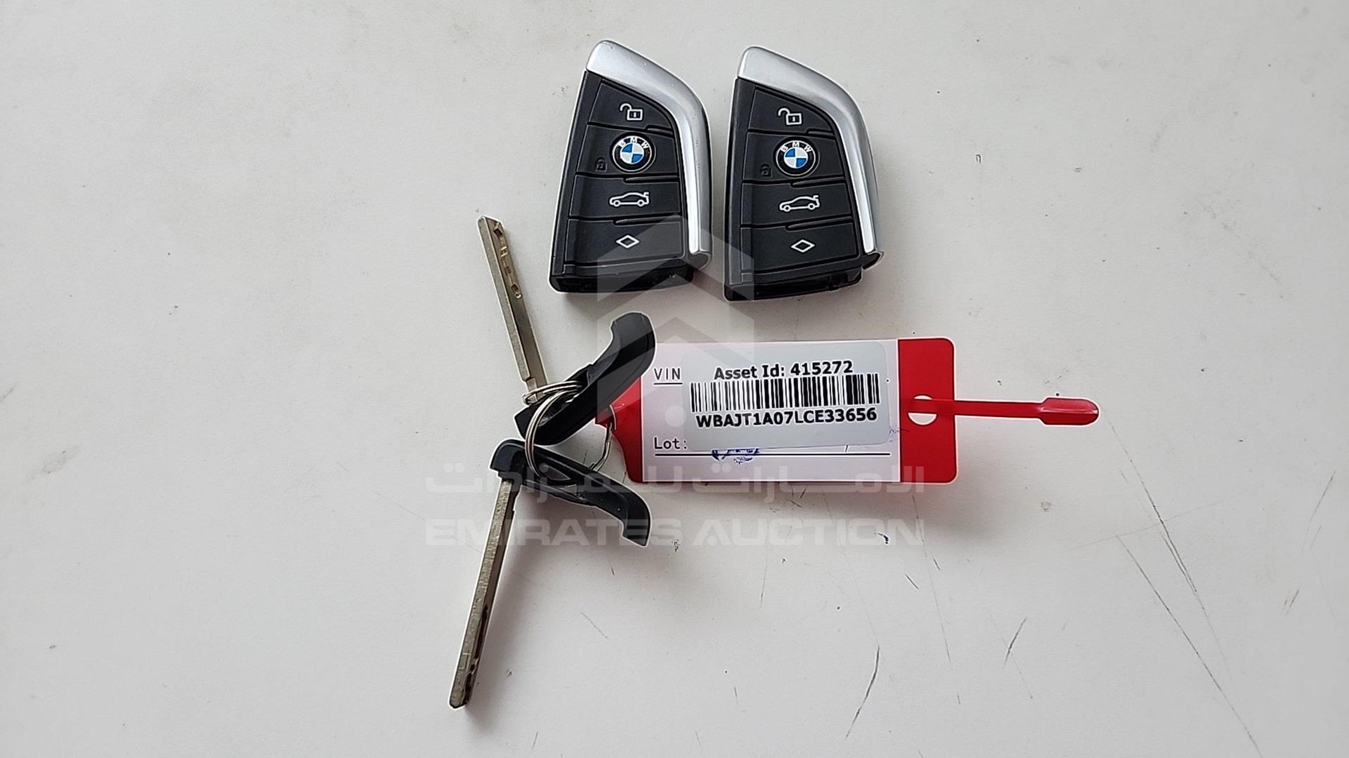 2020 BMW 520 VIN: WBAJT1A07LCE33656
