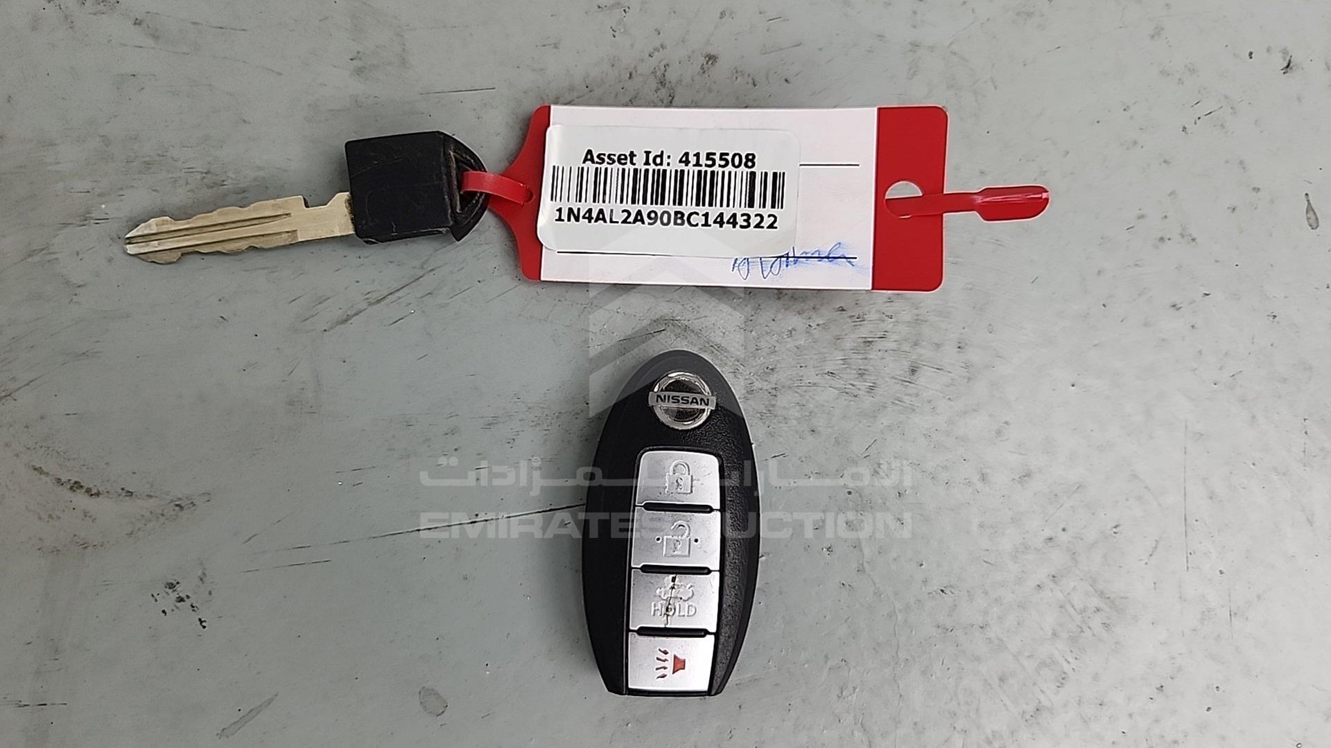 2011 NISSAN ALTIMA VIN: 1N4AL2A90BC144322