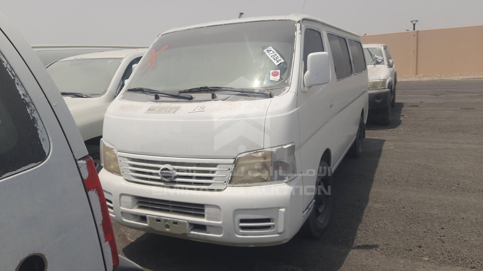 2006 NISSAN URVAN VIN: JN6FE54S66X421495