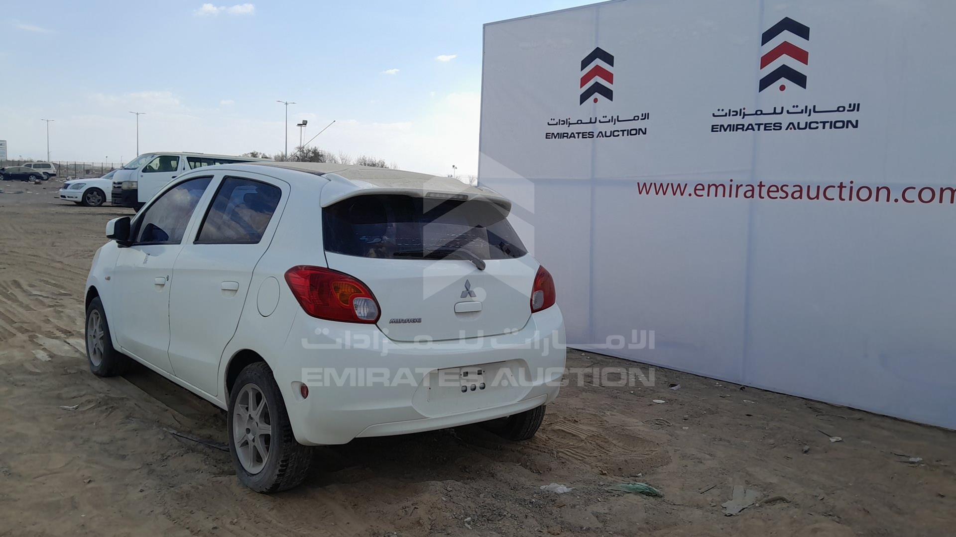 2014 MITSUBISHI MIRAGE VIN: MMBXTA03AEH016881