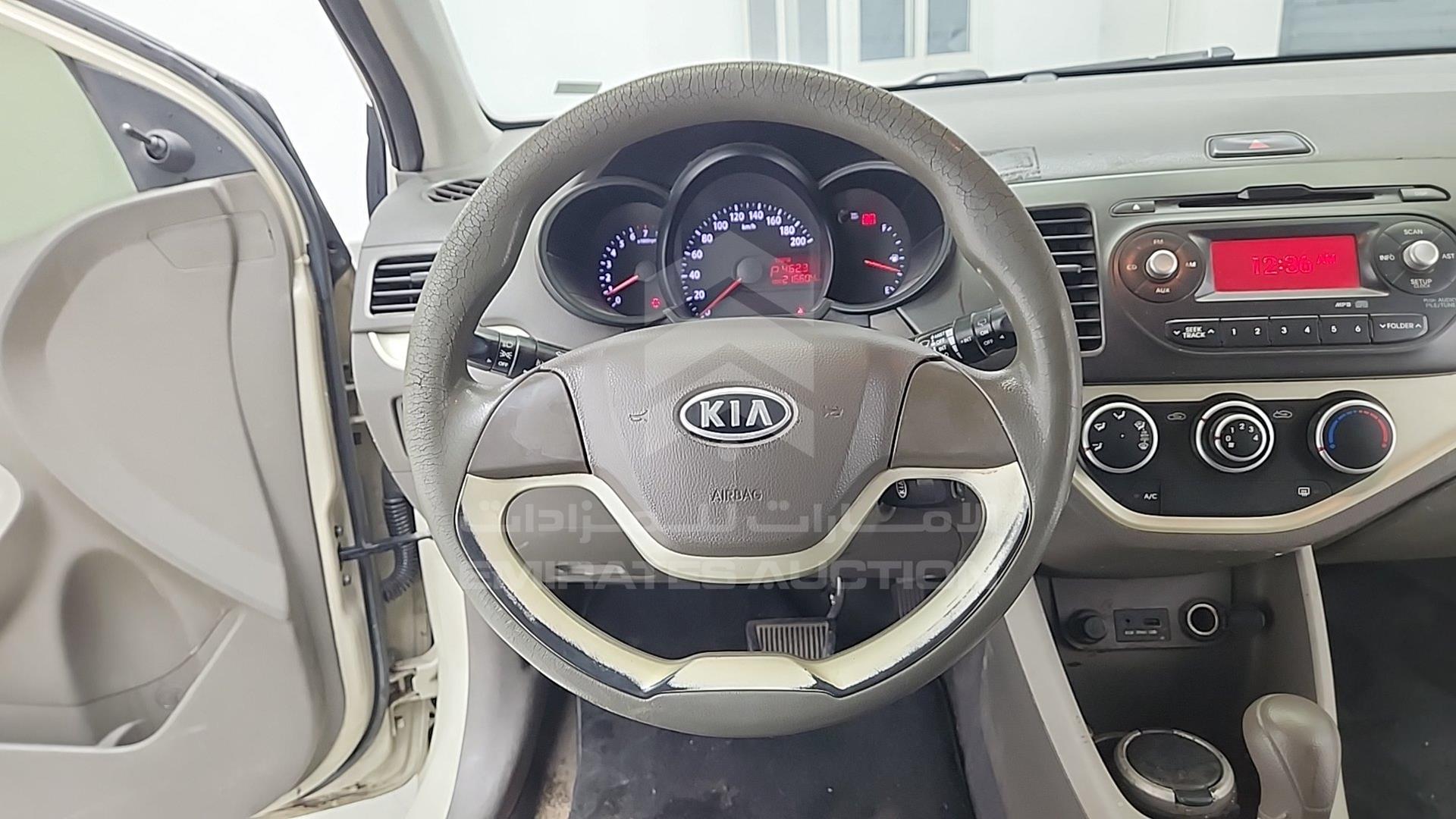 2012 KIA PICANTO VIN: KNABE5125CT100053