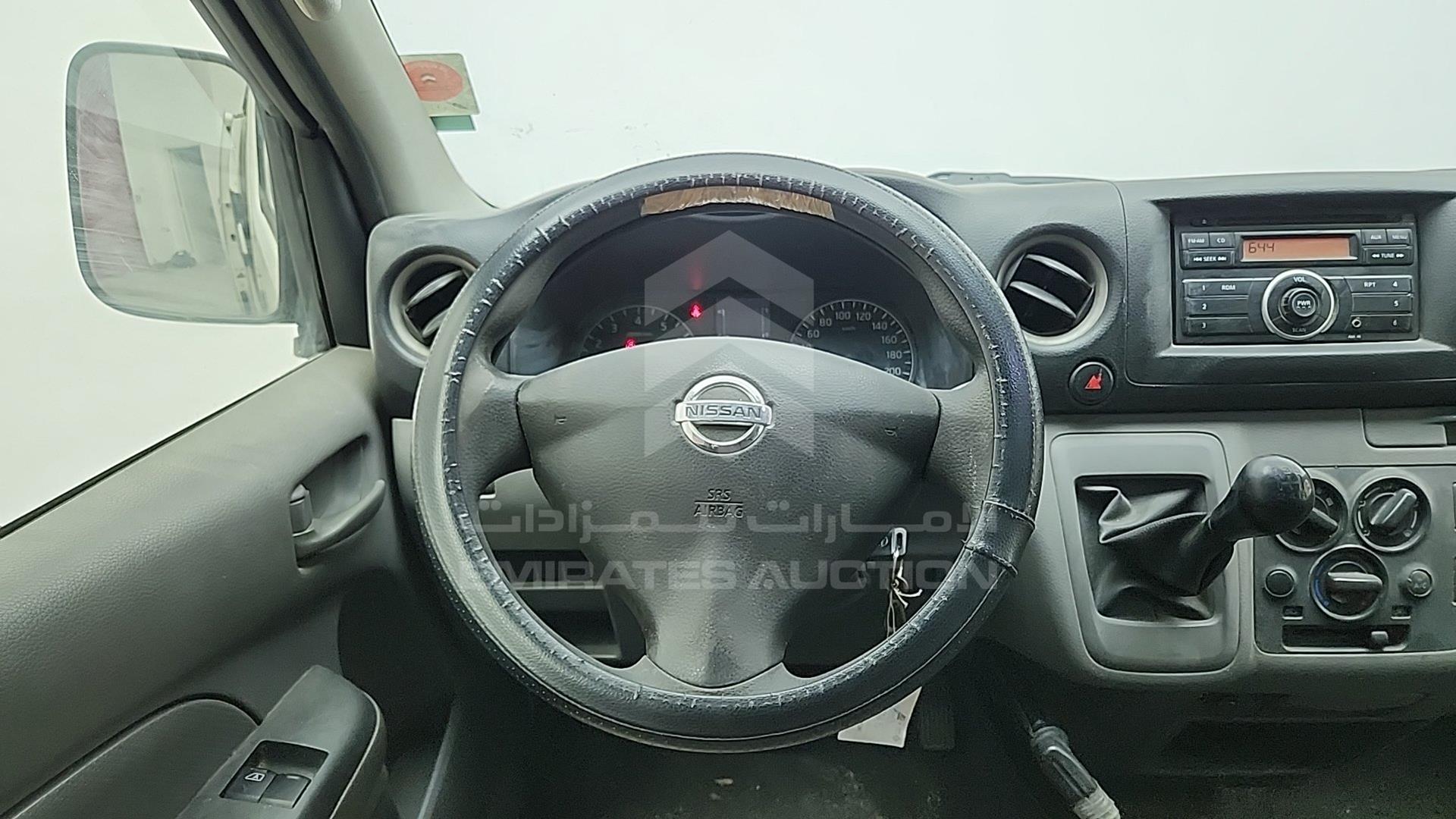 2015 NISSAN URVAN VIN: JN6BE6BSXF9001413