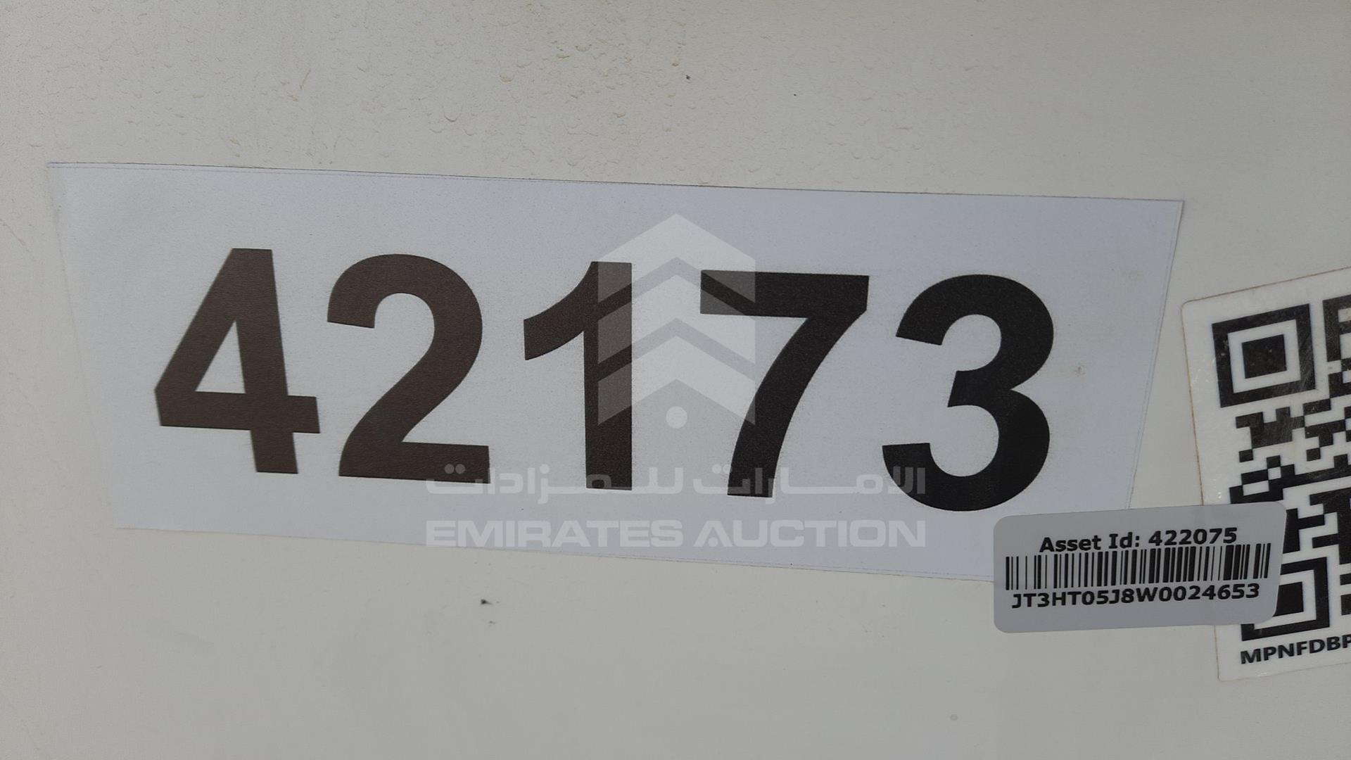 1998 TOYOTA LAND CRUISER VIN: JT3HT05J8W0024653