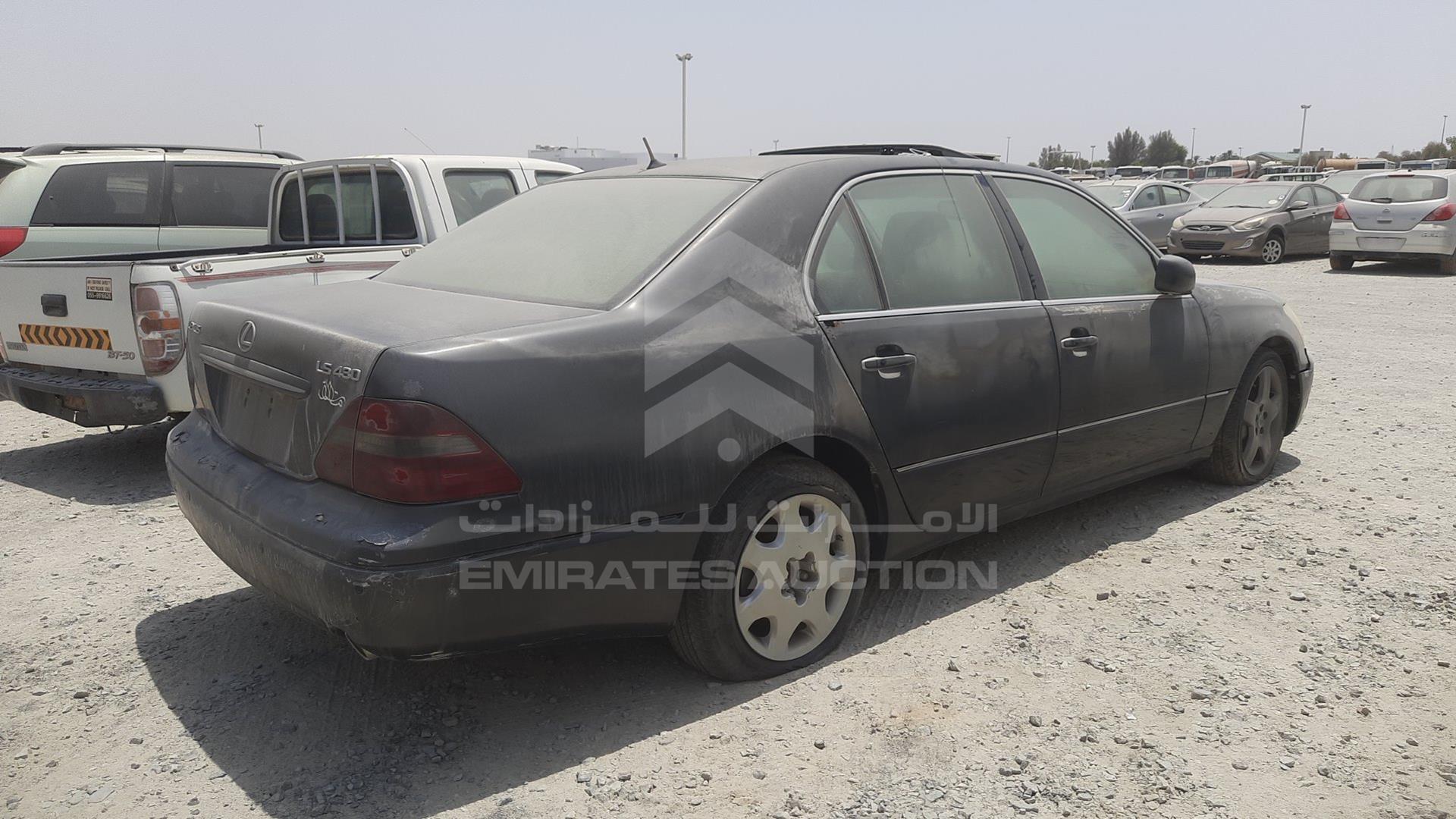 2005 LEXUS LS 430 VIN: JTHBN36F855001736