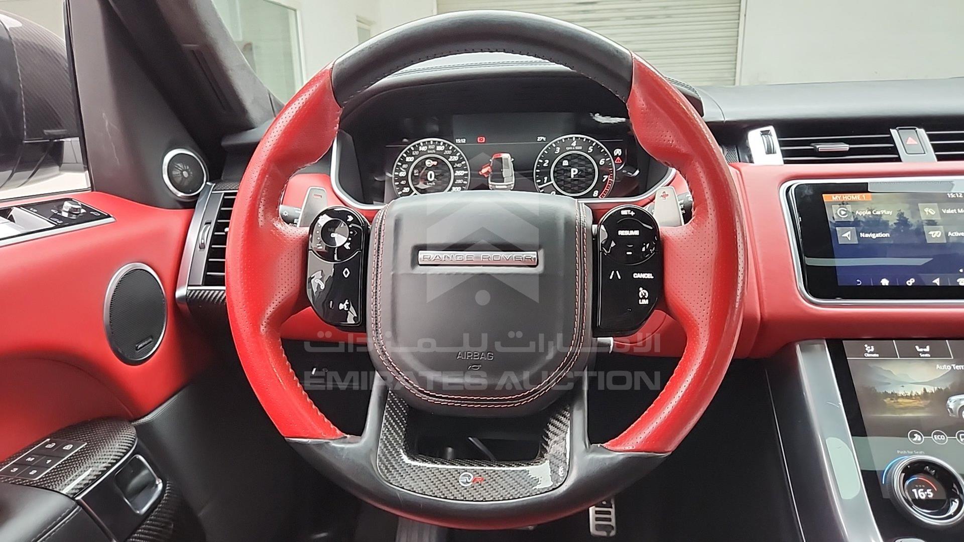 2022 RANGE ROVER SPORT SVR VIN: SALWA2BE6NA213962