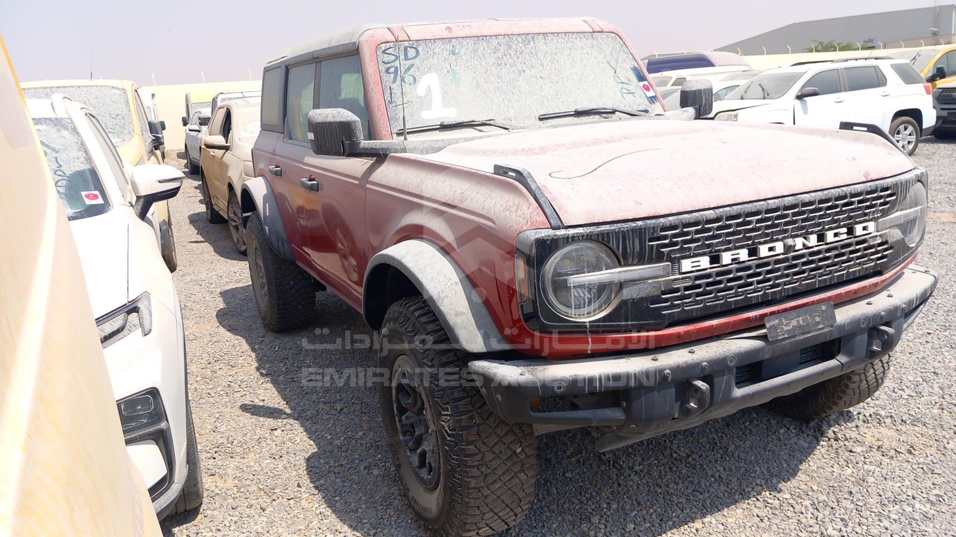 2022 FORD BRONCO VIN: 1FMEE5DP4NLA94719