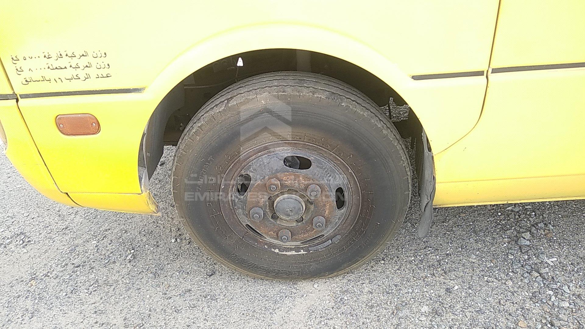 2008 MITSUBISHI ROSA VIN: JL5B3J6P18PF01698