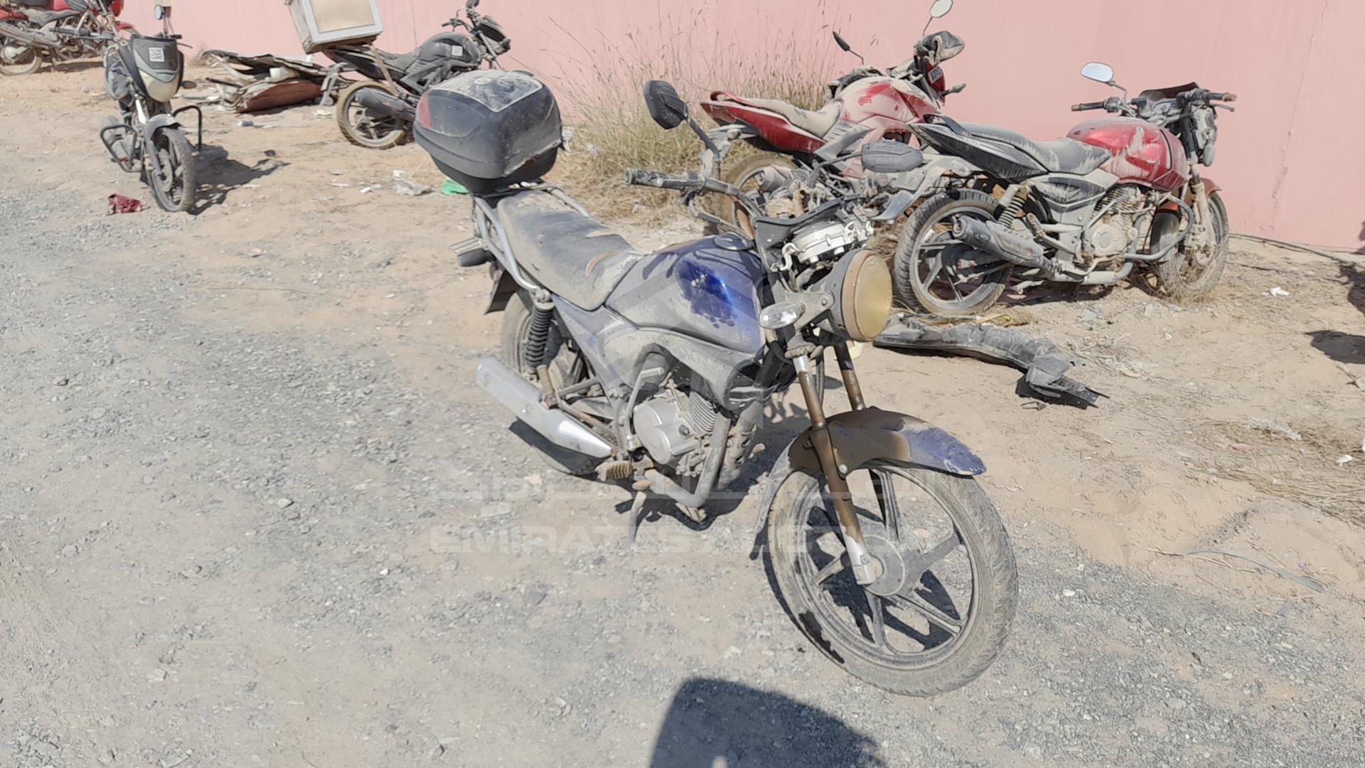 2012 HONDA CBF125 VIN: LALPCJ708C3121351