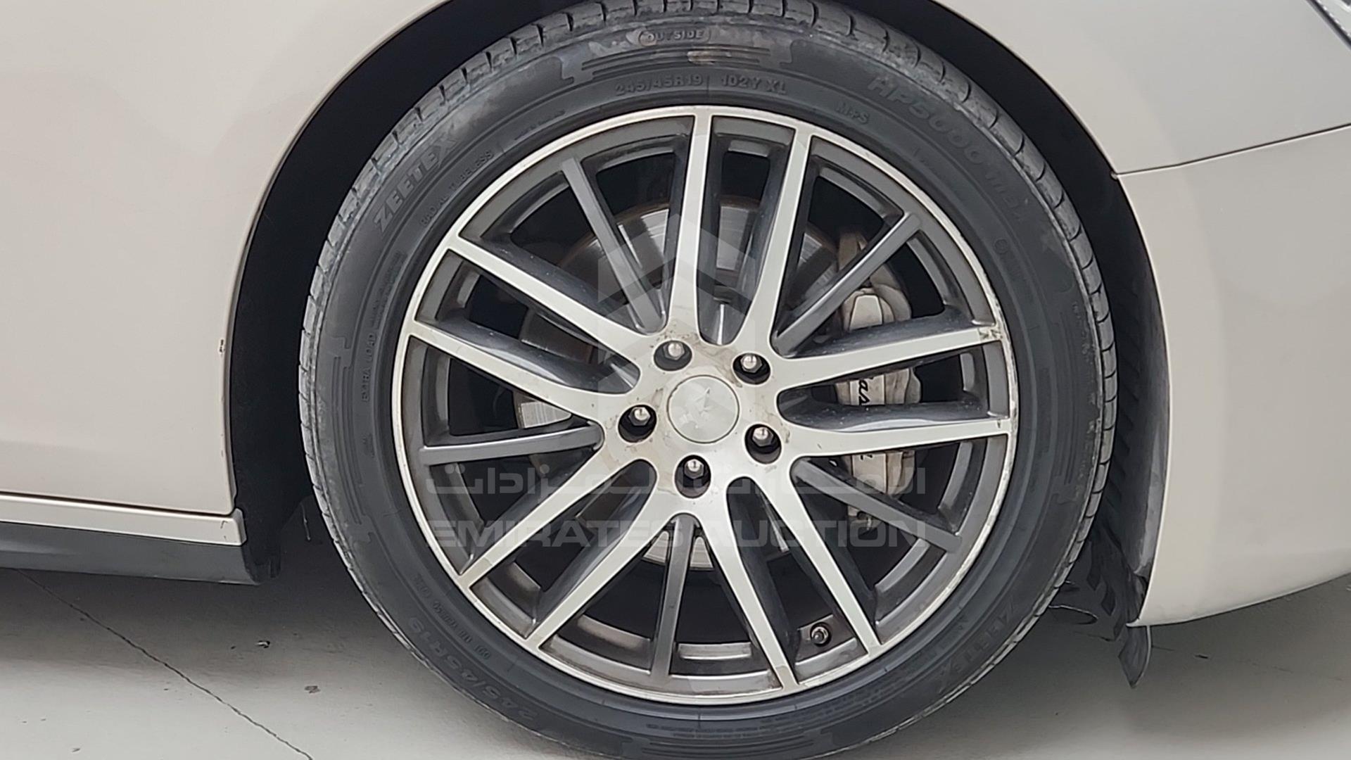 2014 MASERATI GHIBLI VIN: ZAMSS57F6E1087023