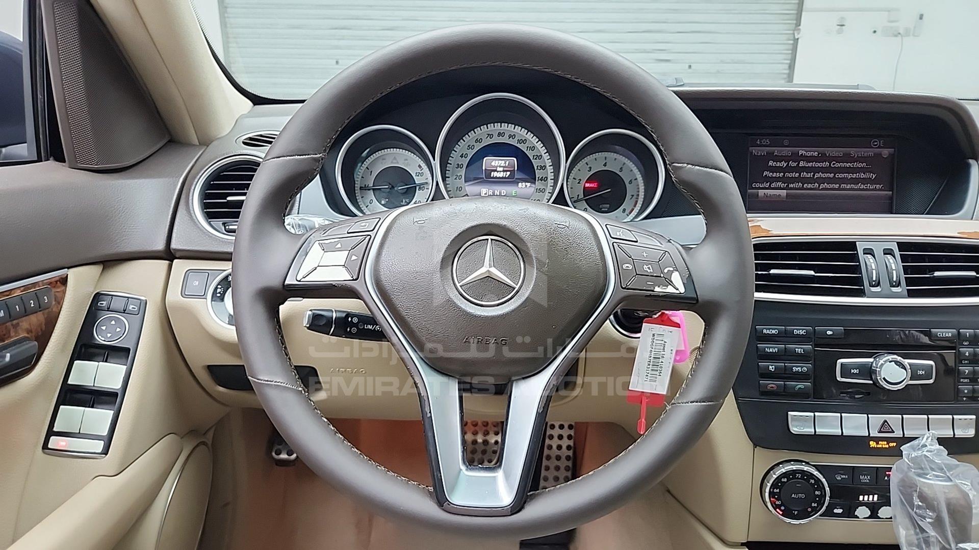 2014 MERCEDES C 250 VIN: WDDGF4HB7ER317471