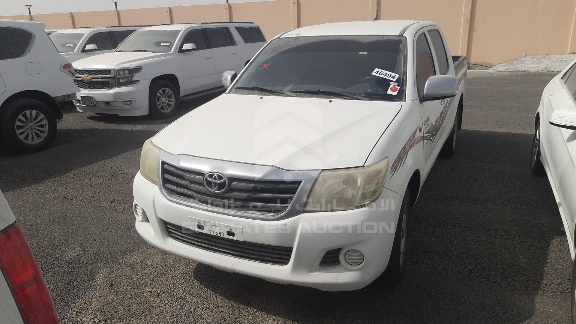 2014 TOYOTA HILUX VIN: MR0EX12G9E2346692