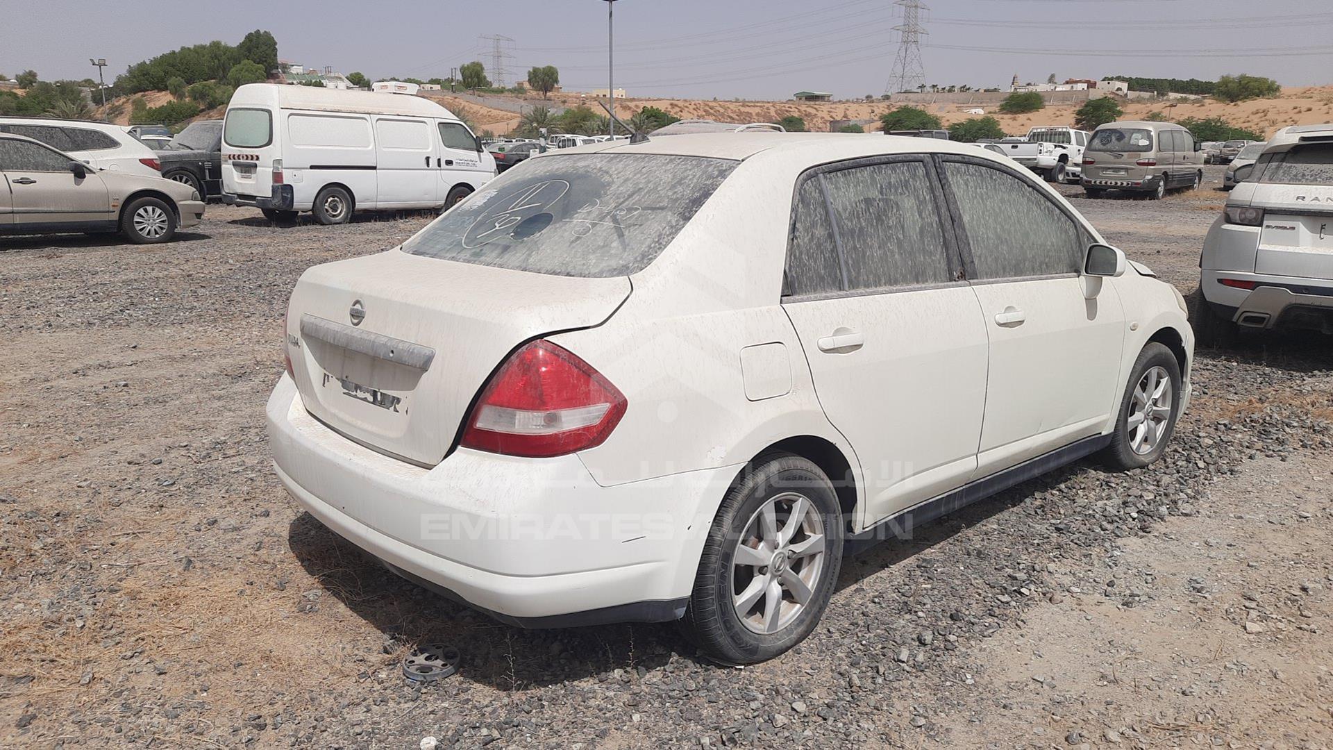 2008 NISSAN TIIDA VIN: JN1CC11C68T009317
