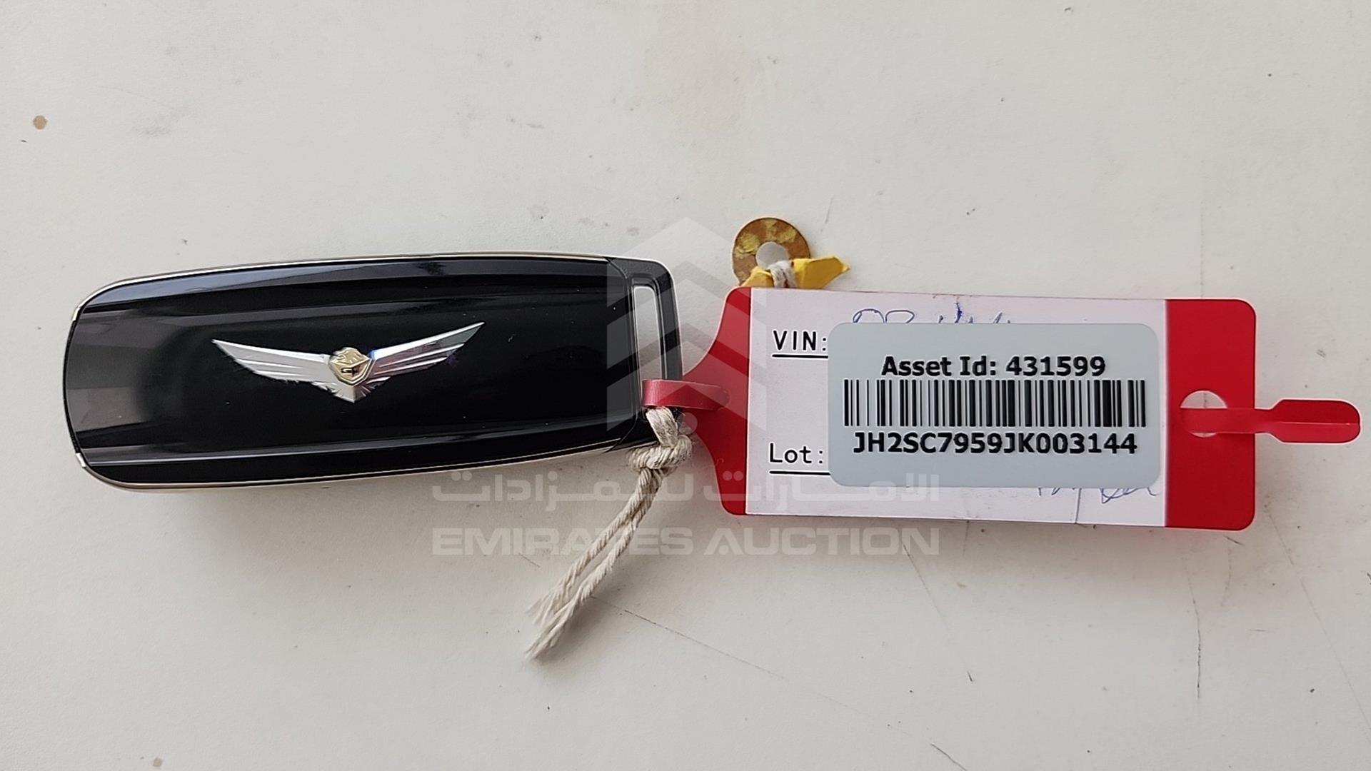 2018 HONDA GL 1800 VIN: JH2SC7959JK003144