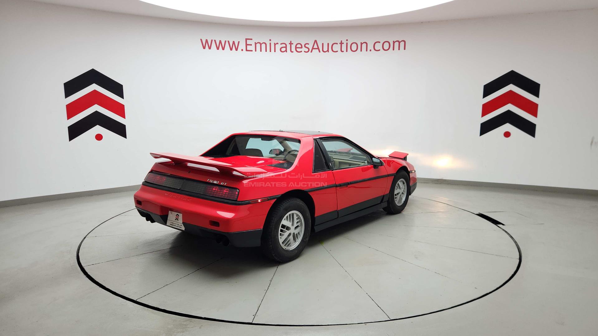 1986 PONTIAC FIERO VIN: 1G2PF3798GP211097