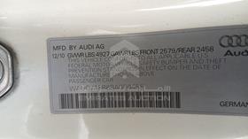 2011 Audi - Scrap without document — VIN on Frame — Photo 2 — Thumbnail