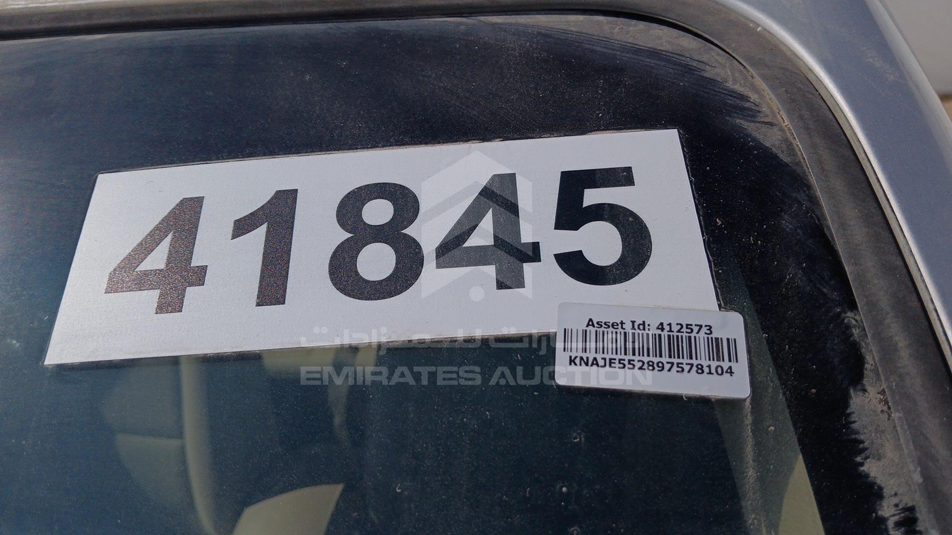 2009 KIA SPORTAGE VIN: KNAJE552897578104