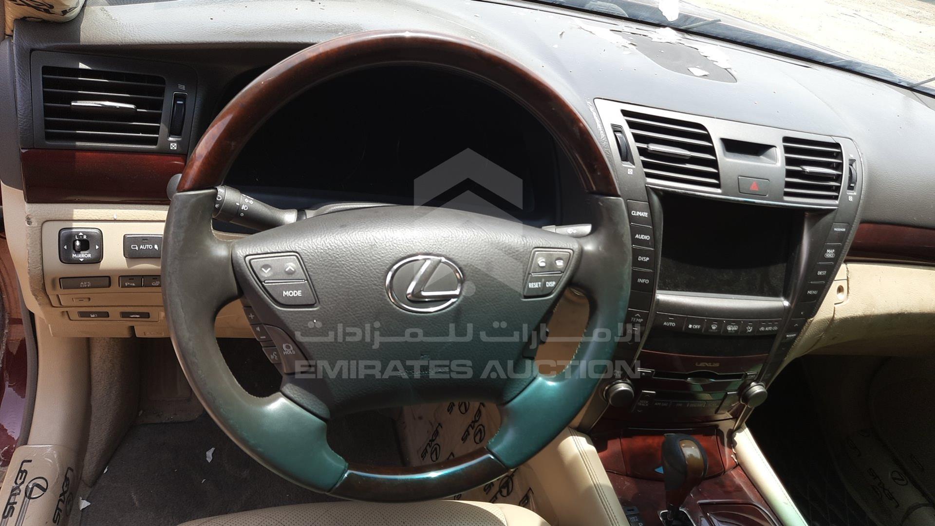 2009 LEXUS LS 460 VIN: JTHBL46F995089164