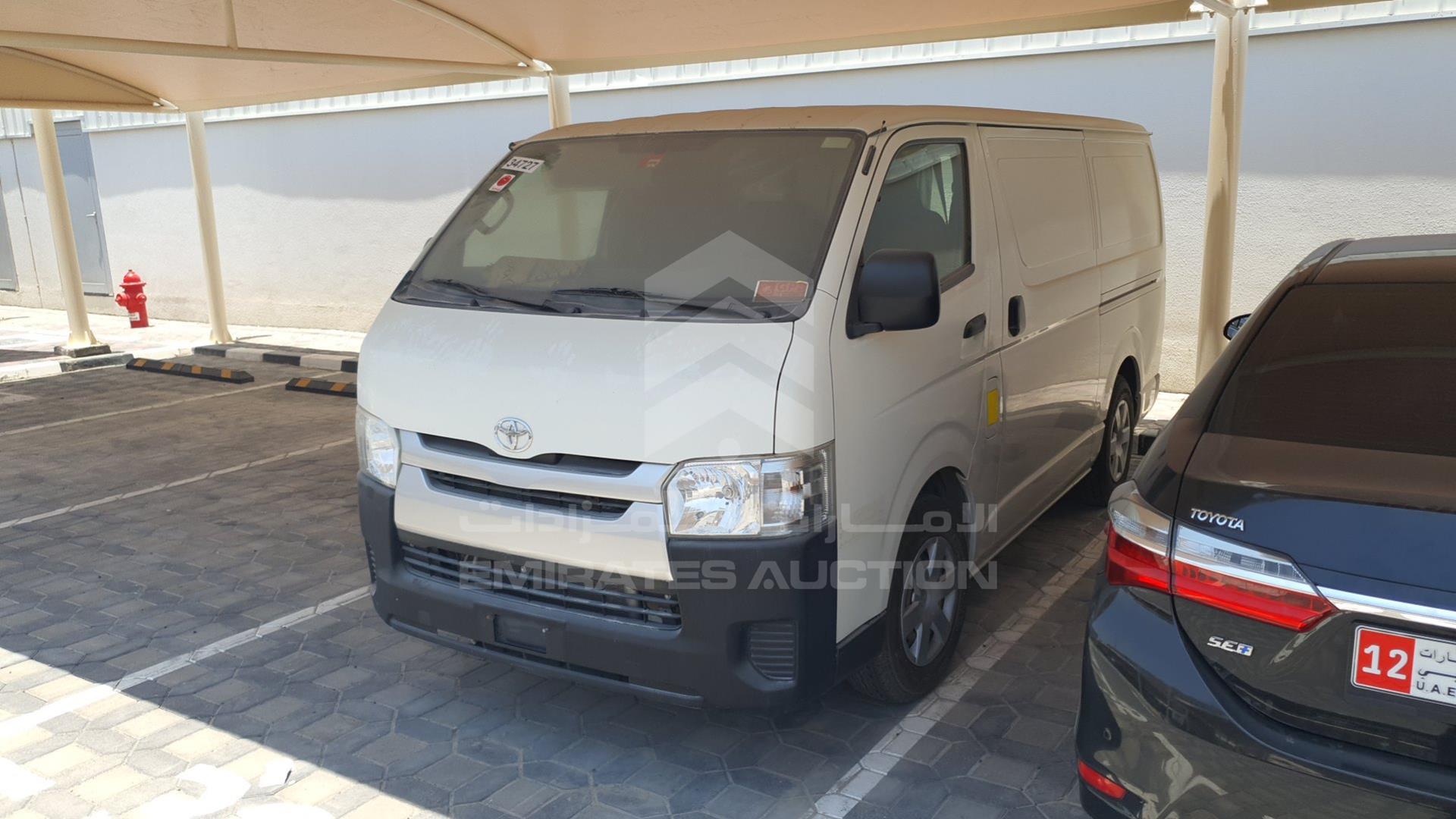 2018 TOYOTA HIACE VIN: JTFHX02P9J0119666