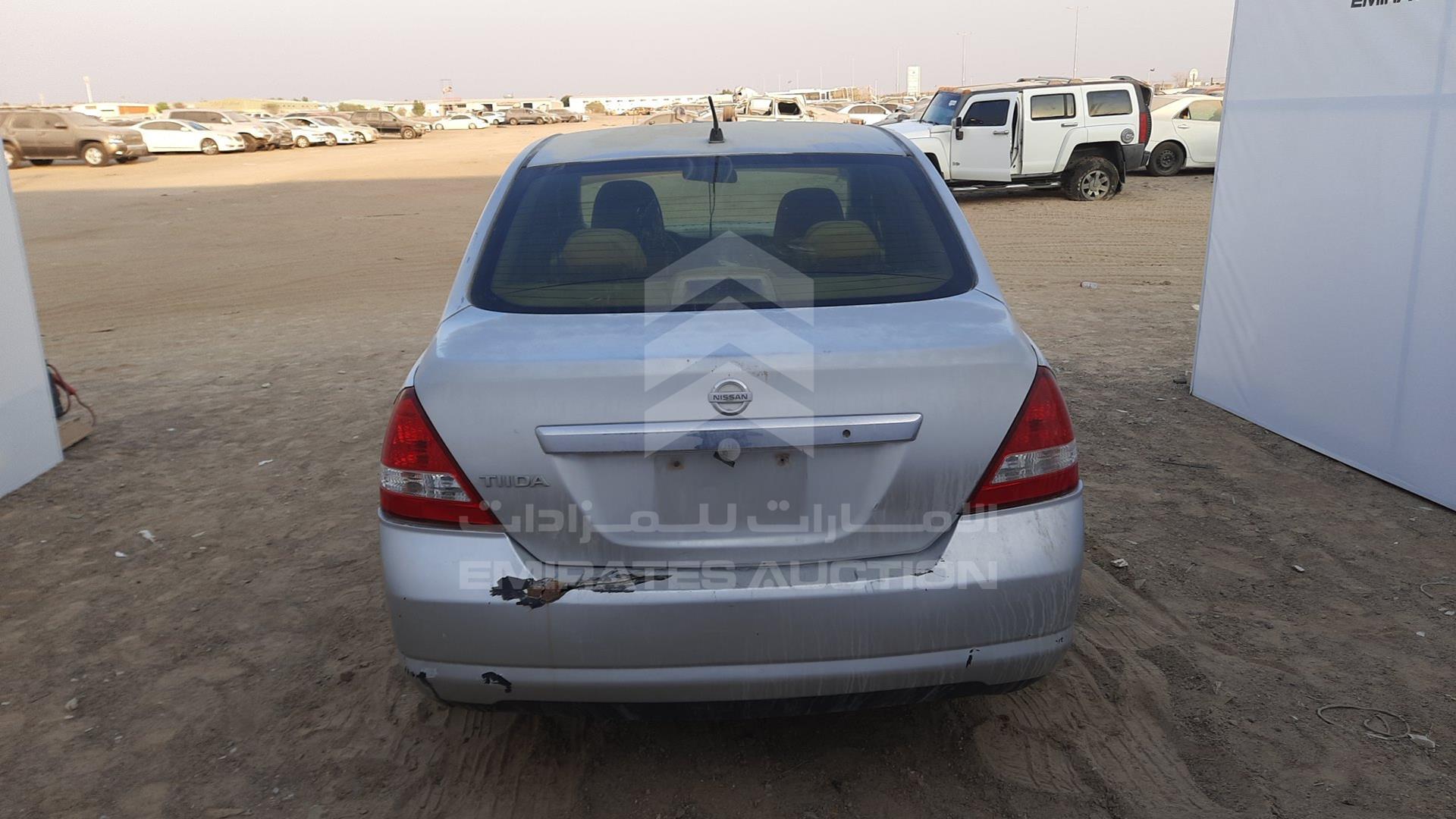 2008 NISSAN TIIDA VIN: JN1CC11C78T021721