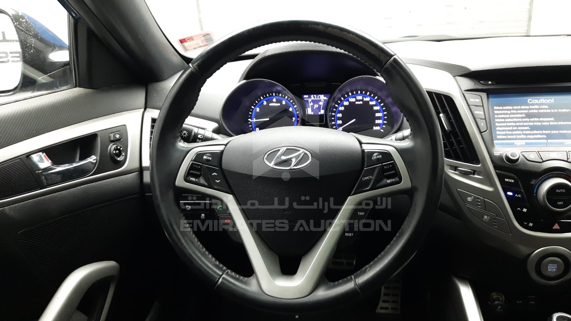 2016 HYUNDAI VELOSTER VIN: KMHTC61C3GU247267