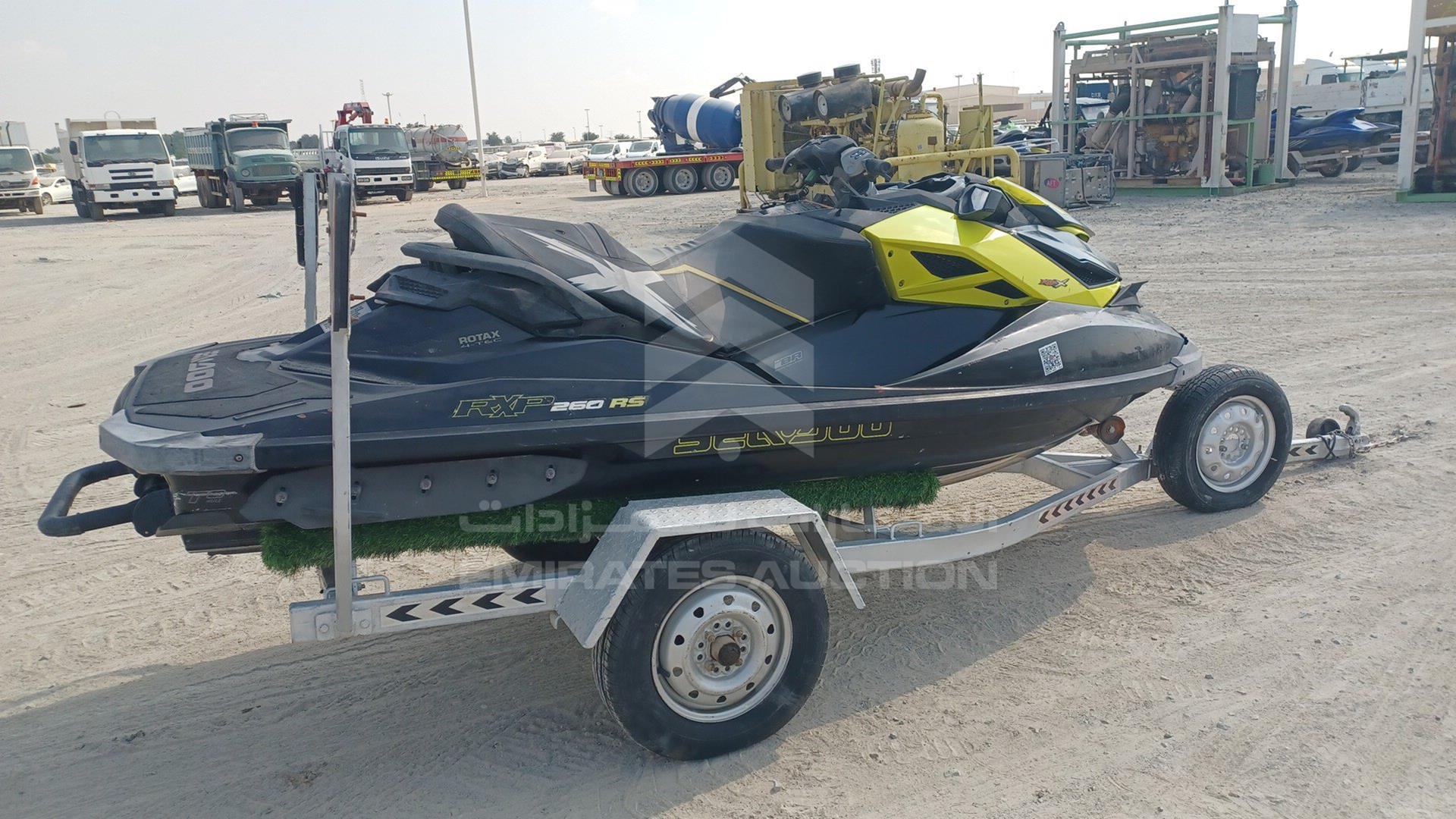 2013 JET SKI + TROLLEY SEA DOO VIN: CA-YDV16527L213