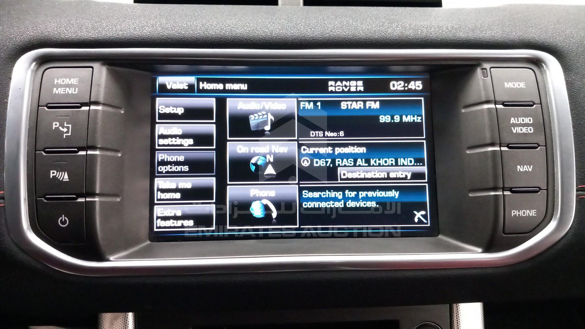 2013 RANGE ROVER EVOQUE VIN: SALVA1BG6DH761912