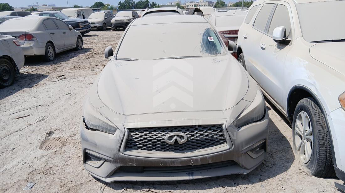 2019 Infiniti Q50 - Scrap without document — Full Front View — Photo 1
