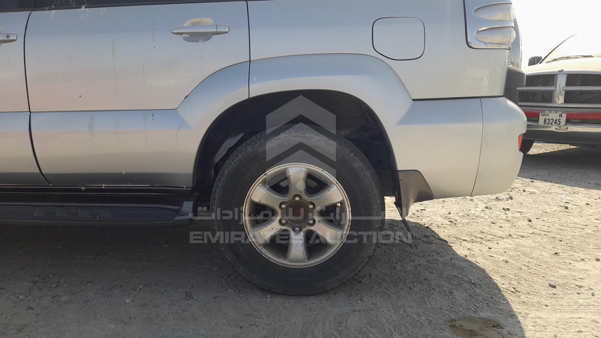 2008 TOYOTA PRADO VIN: JTEBU25J985148121
