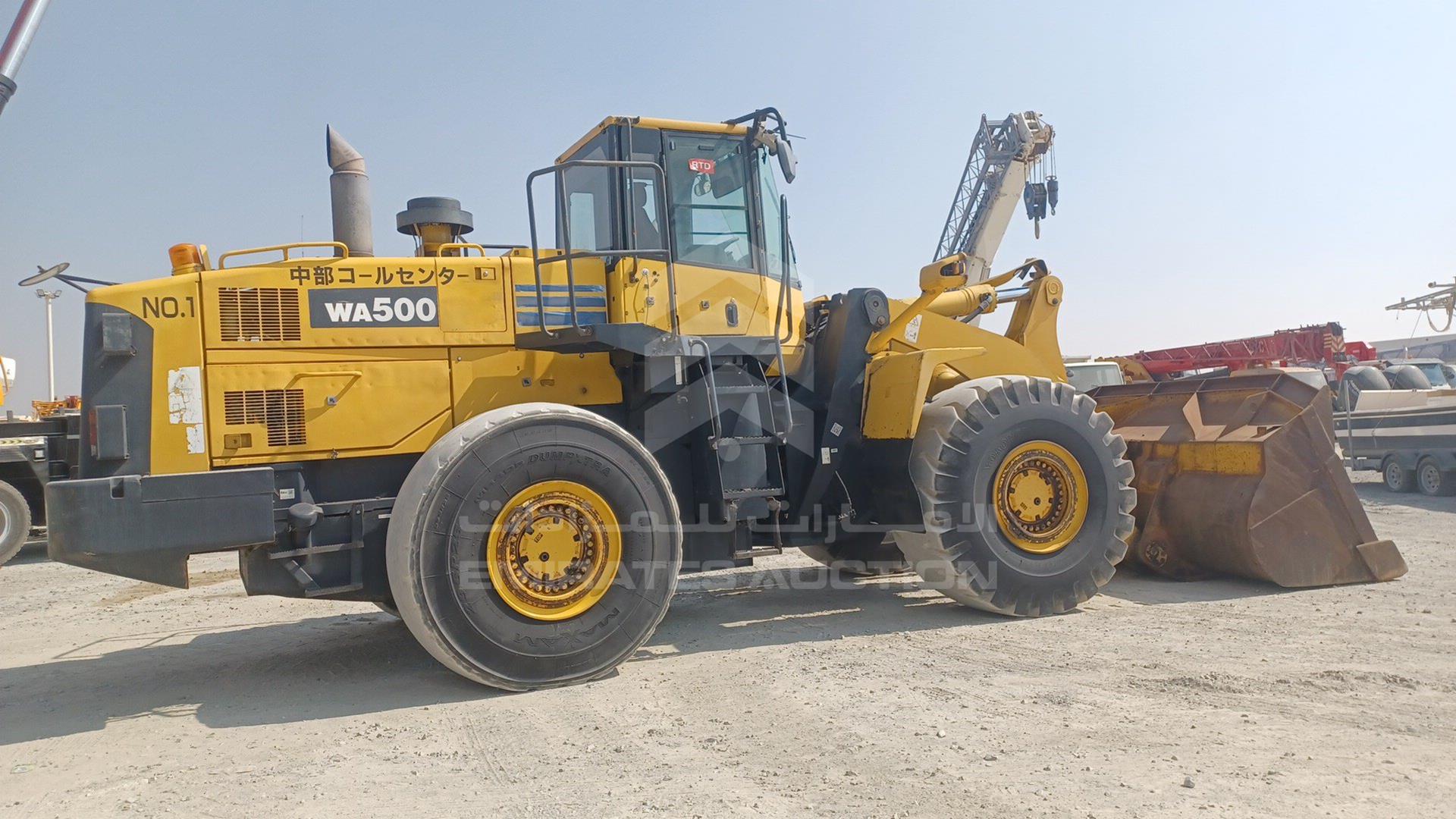 2014 KOMATSU WA500 VIN: WA09655391