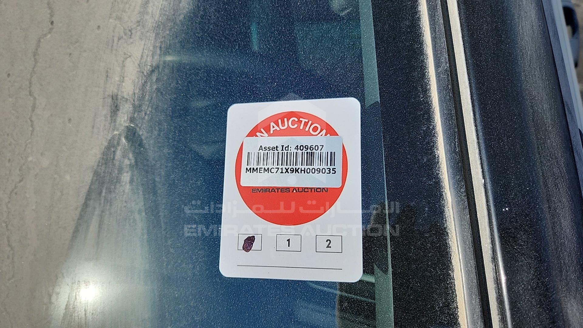 2019 MITSUBISHI MONTERO VIN: MMEMC71X9KH009035