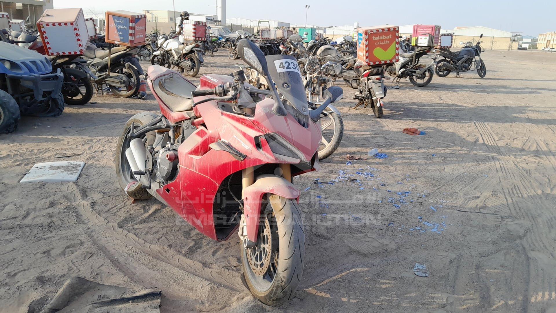 2021 DUCATI SUPER SPORT VIN: ZDM1V00AAMB000768