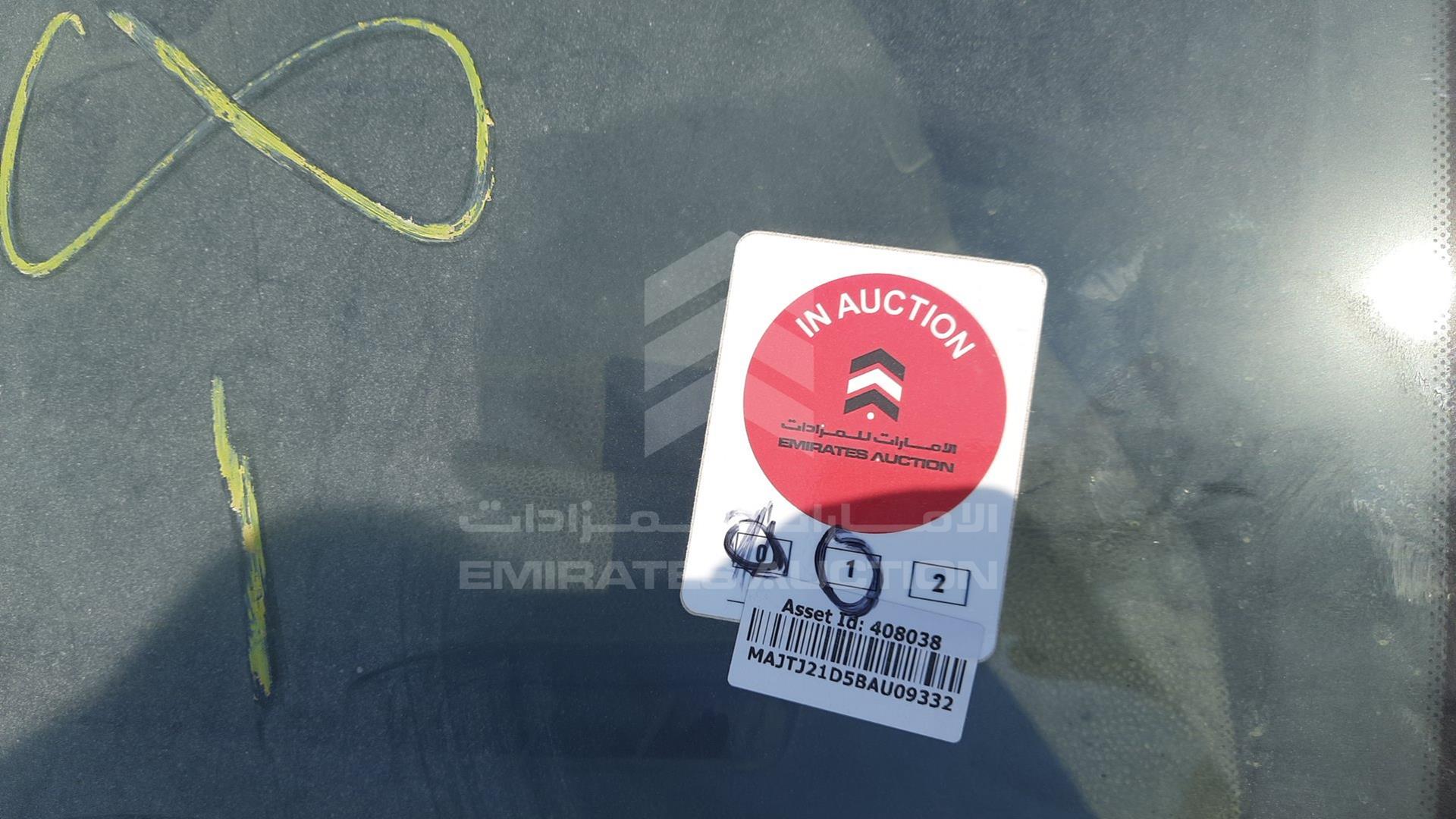 2011 FORD FIGO VIN: MAJTJ21D5BAU09332