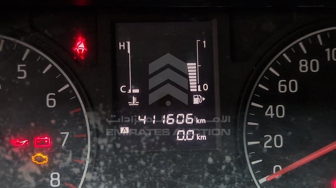 2015 Nissan Urvan — Odometer Reading — Photo 1