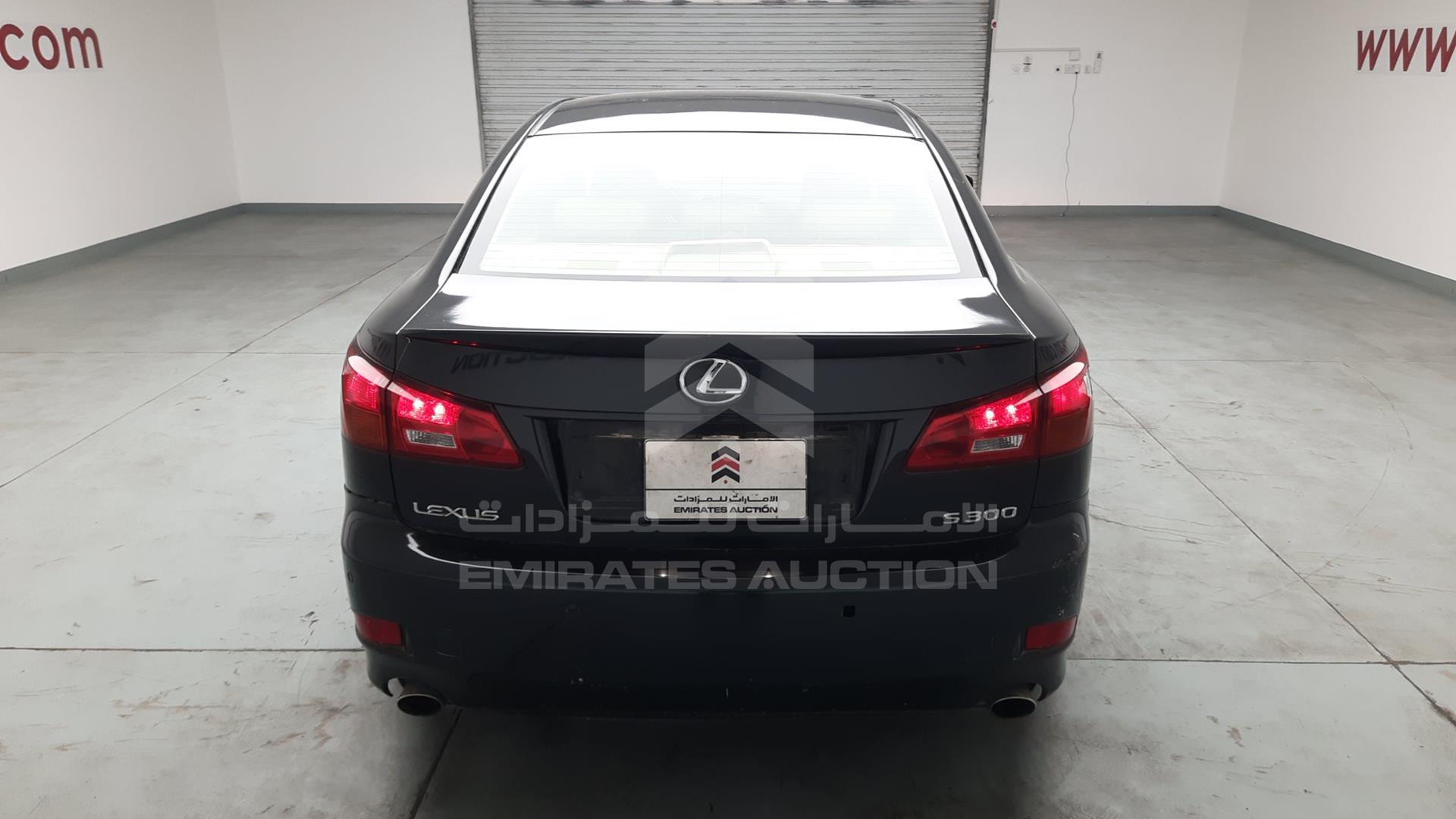2007 LEXUS IS300 VIN: JTHBG262672004821