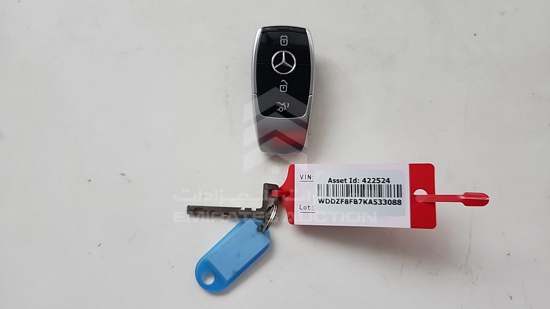 2019 MERCEDES E 350 VIN: WDDZF8FB7KA533088