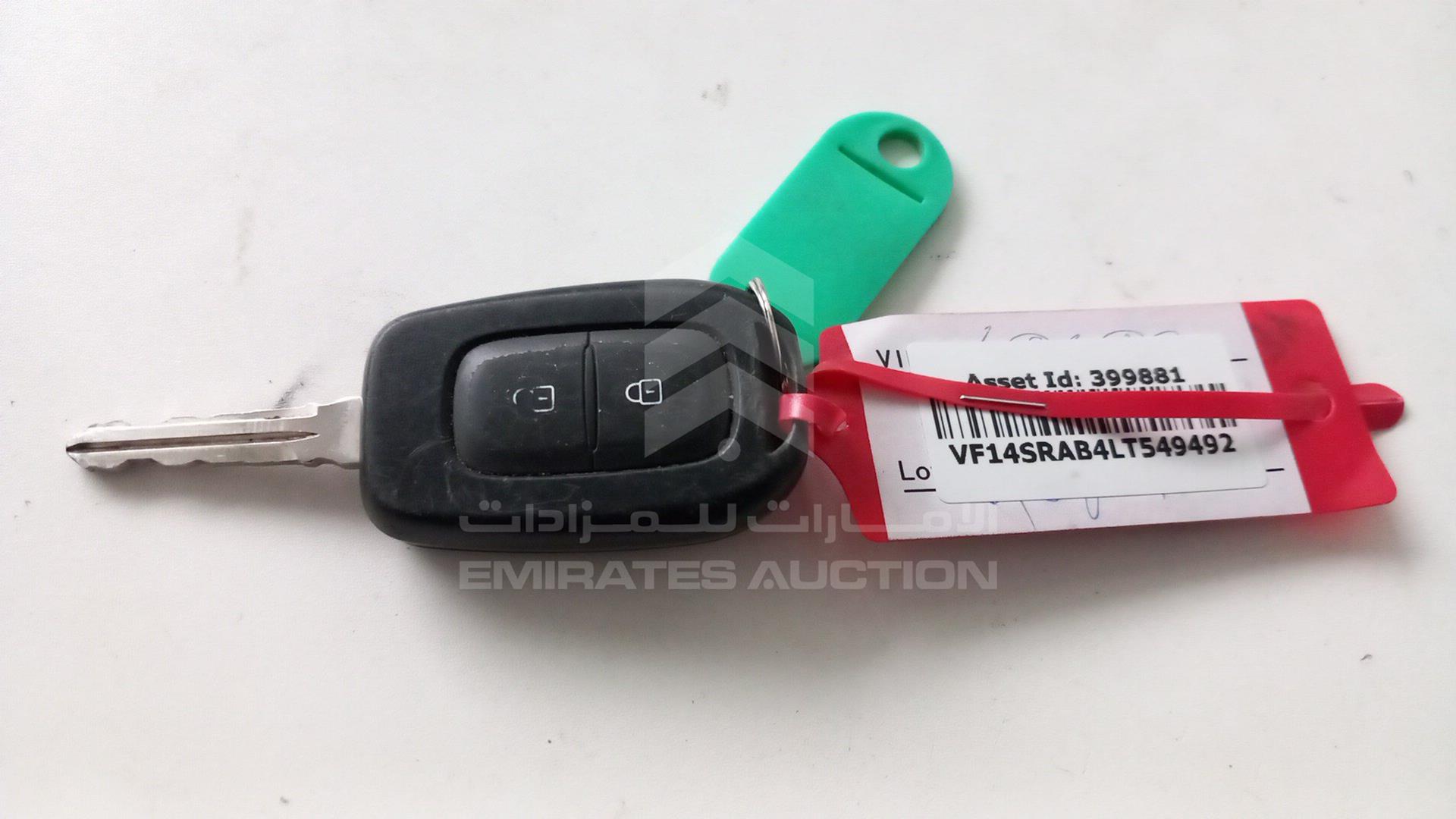 2020 RENAULT SYMBOL VIN: VF14SRAB4LT549492