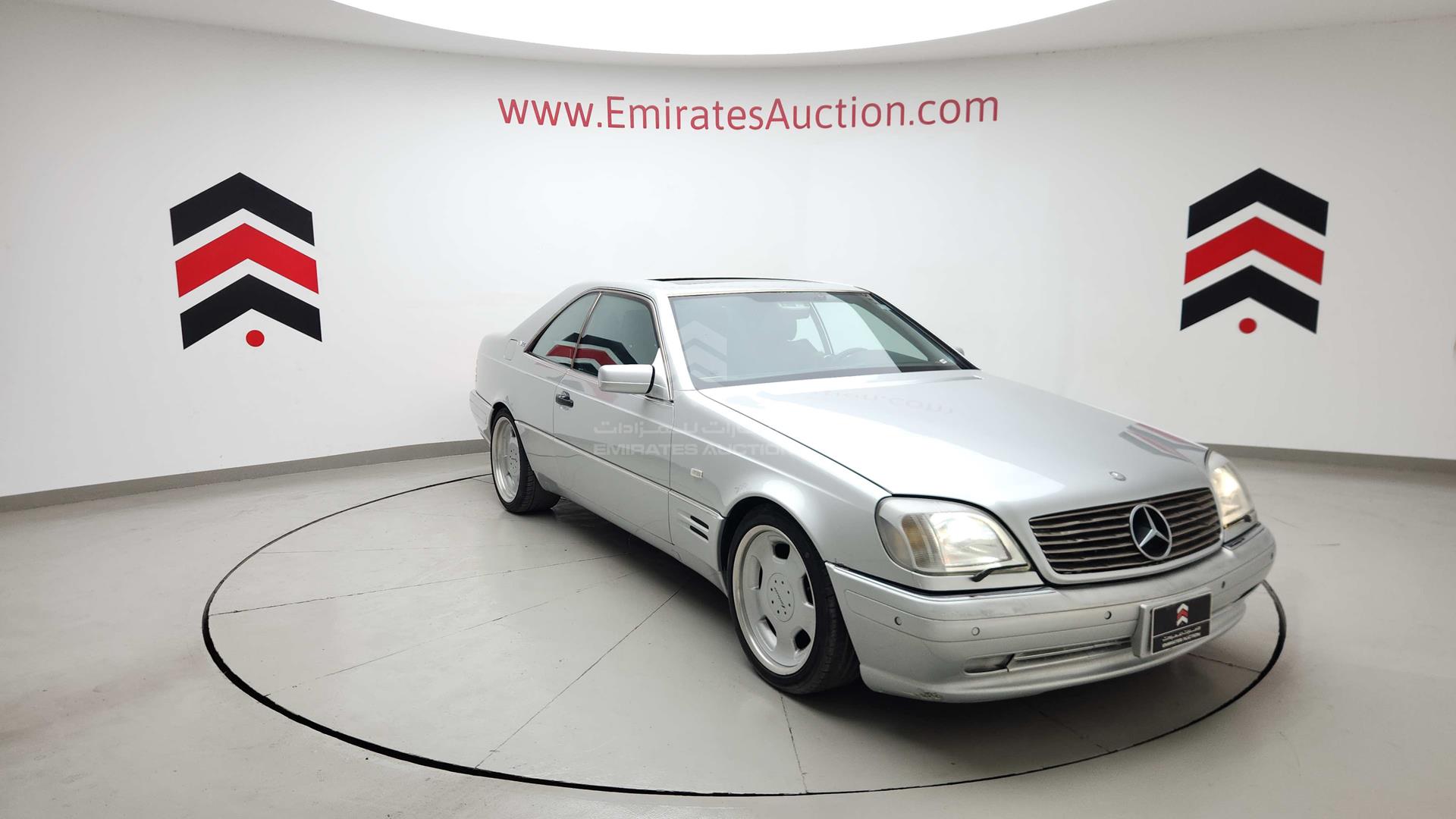 1997 MERCEDES CL 600 VIN: WDB1400761A337633