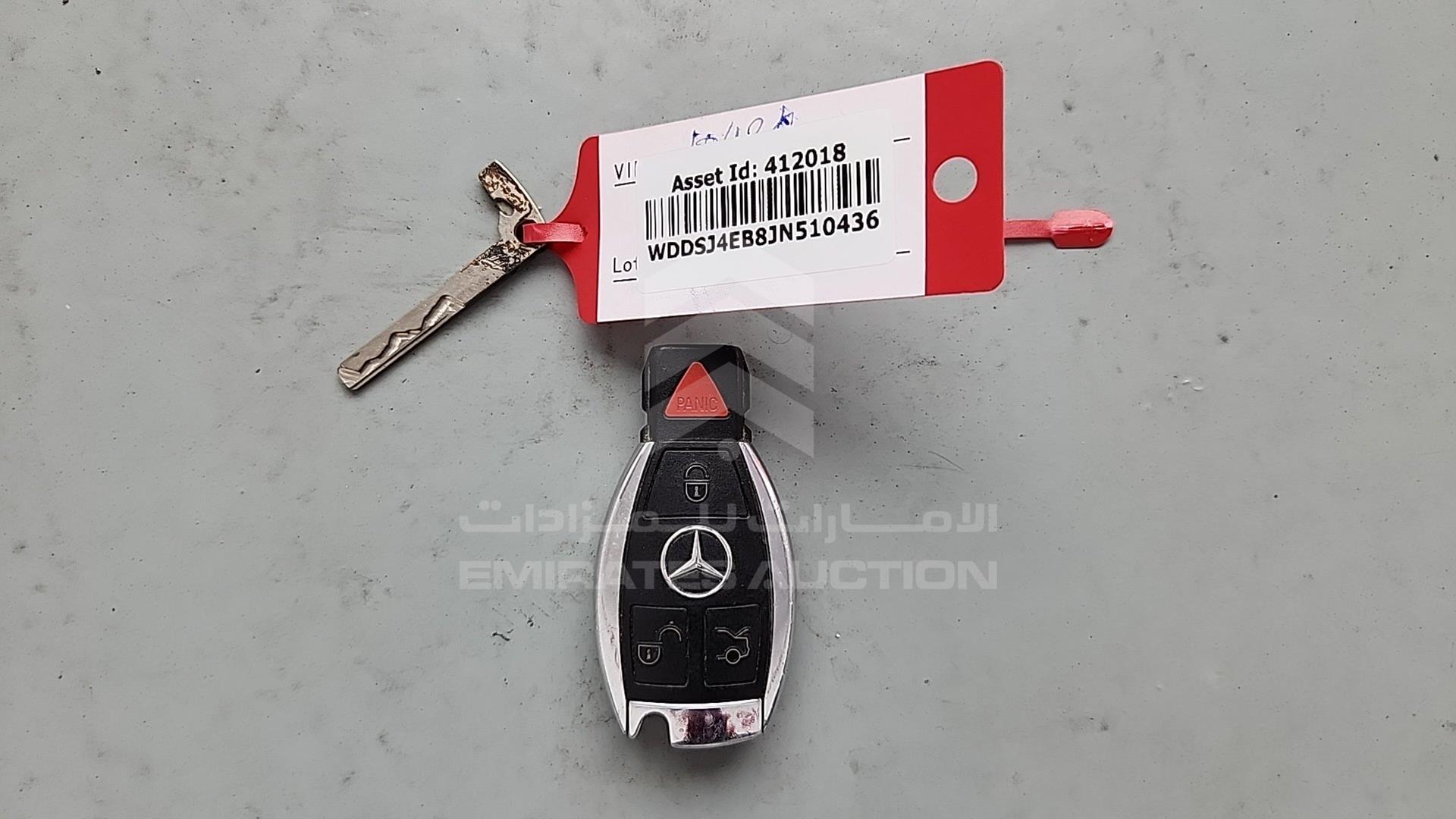 2018 MERCEDES CLA 250 VIN: WDDSJ4EB8JN510436