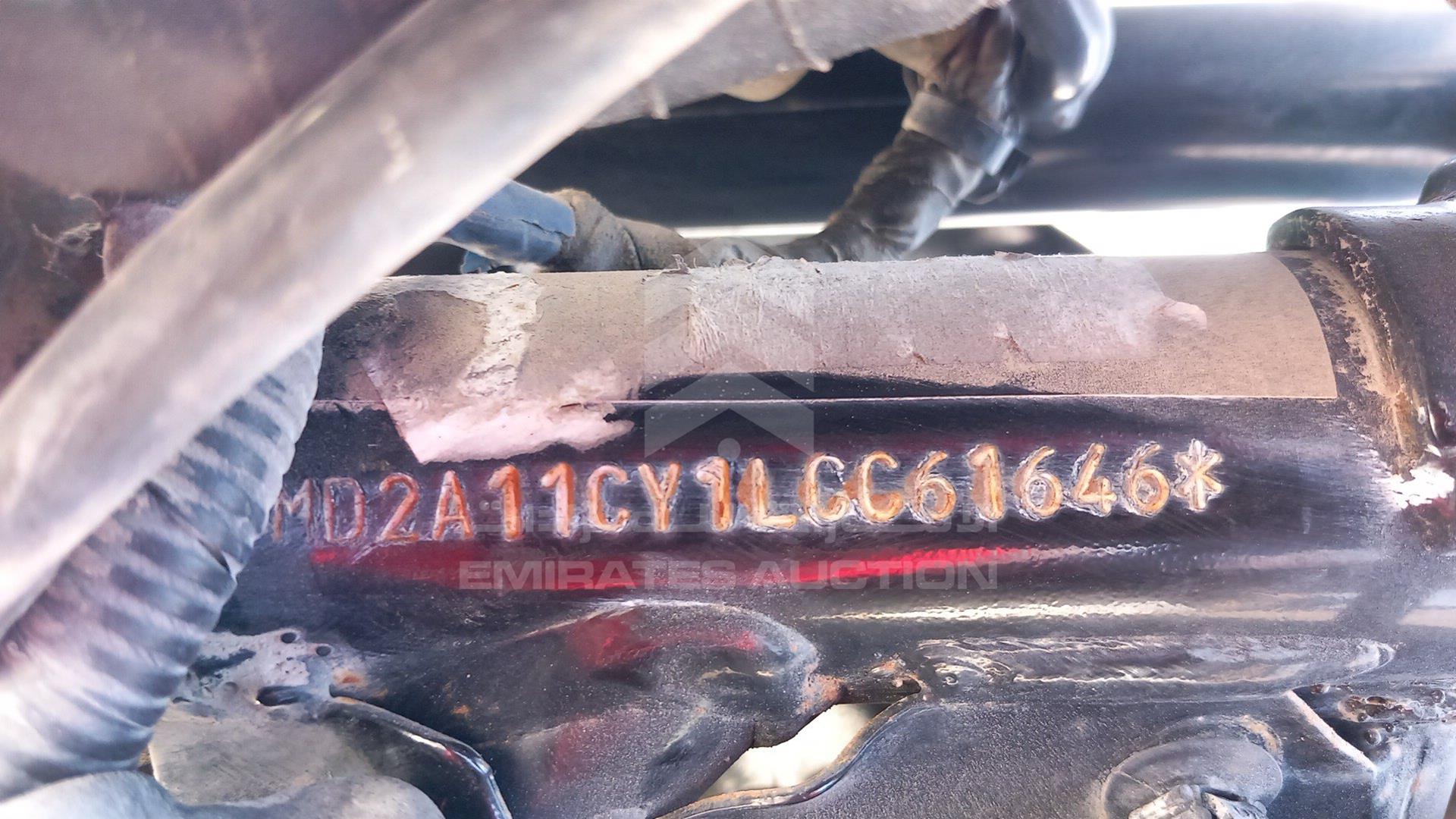 2020 BAJAJ 150 CC VIN: MD2A11CY1LCC61646