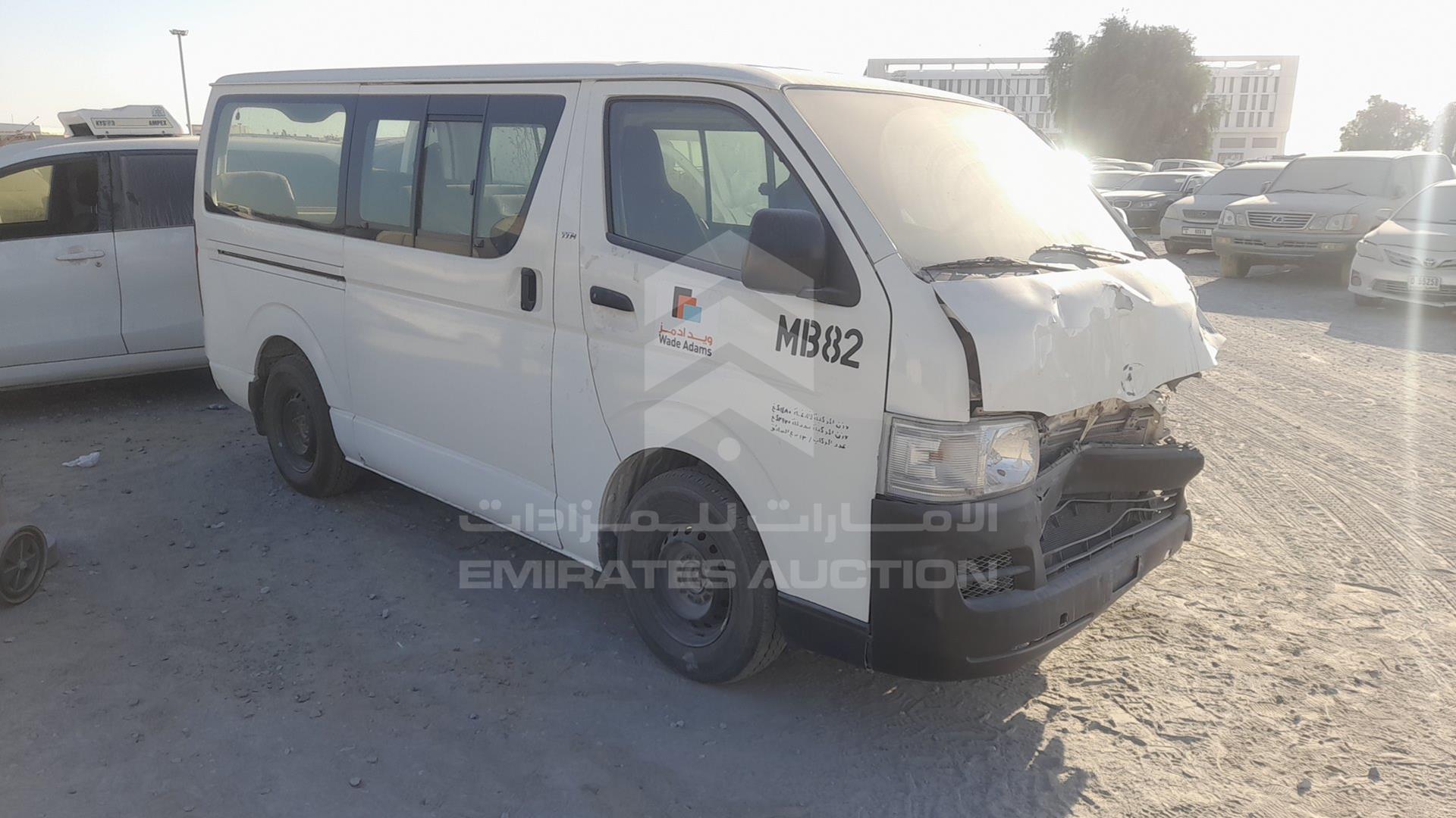 2009 TOYOTA HIACE VIN: JTGJX02P195008265