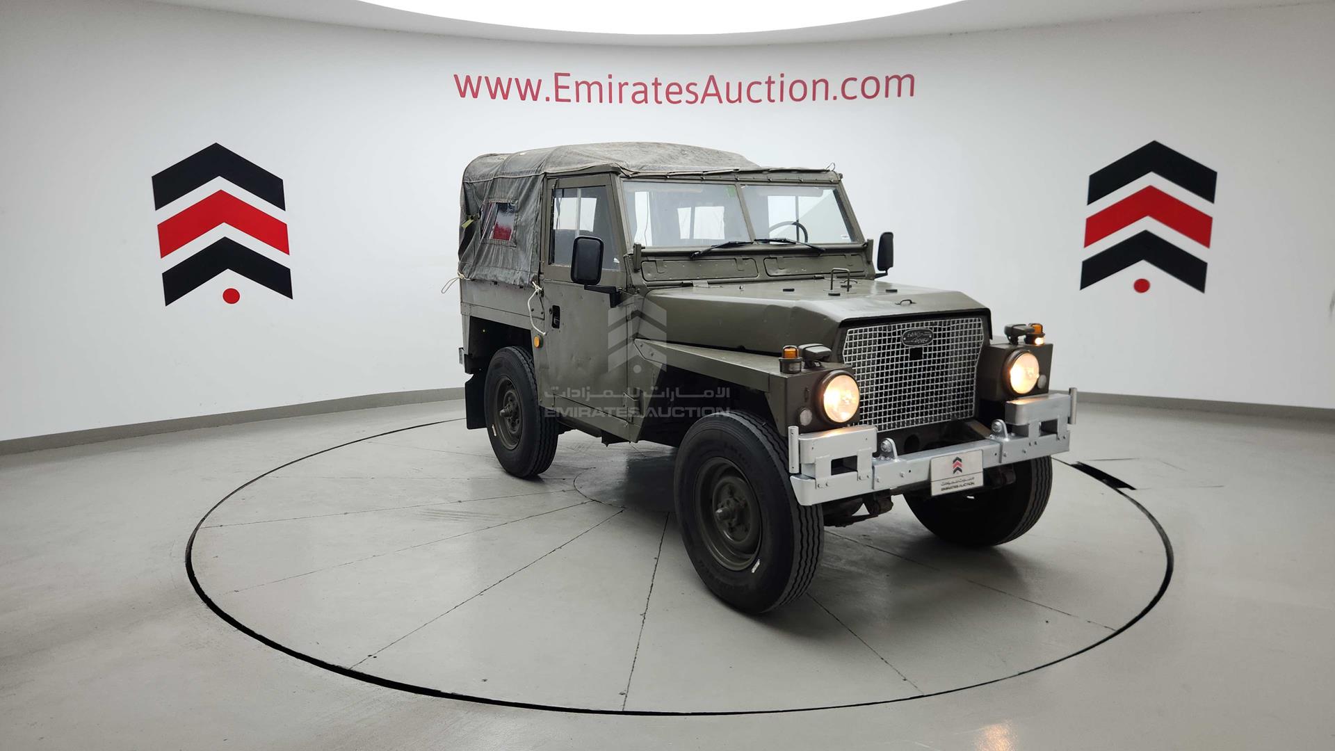 1976 LAND ROVER JEEP VIN: 91421918A