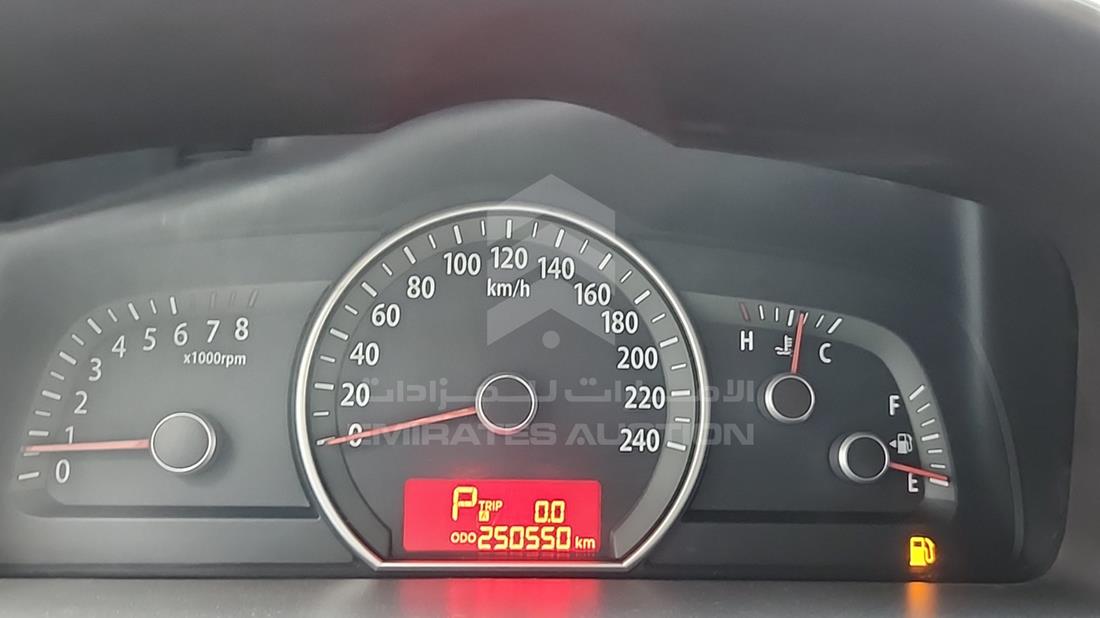 2012 Kia Mohave — Odometer Reading — Photo 2