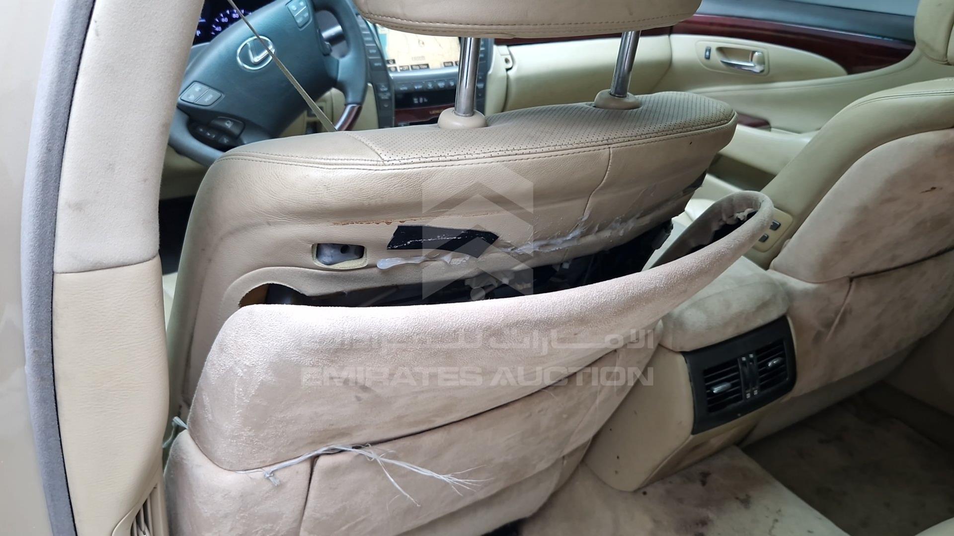 2007 LEXUS LS 460 VIN: JTHBL46F375009550