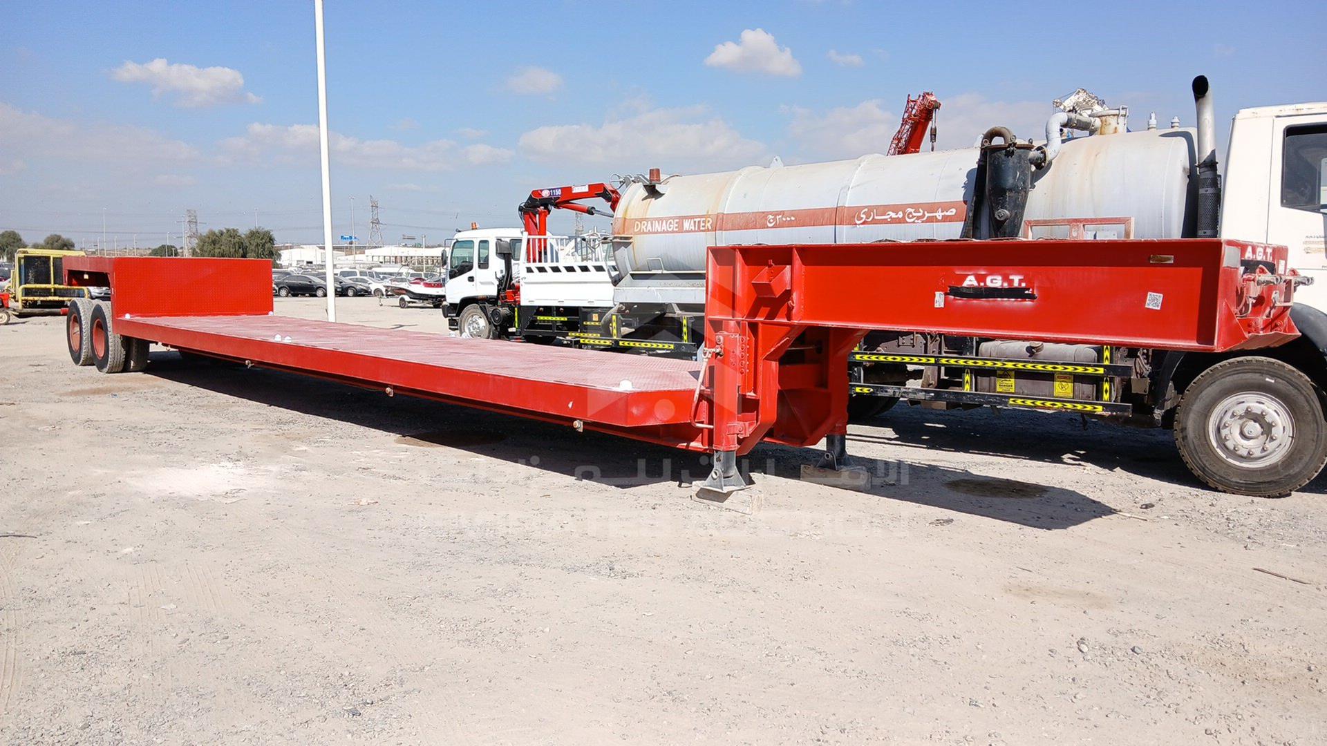 2008 LOW BED 2 AXLES VIN: 08027545LB818