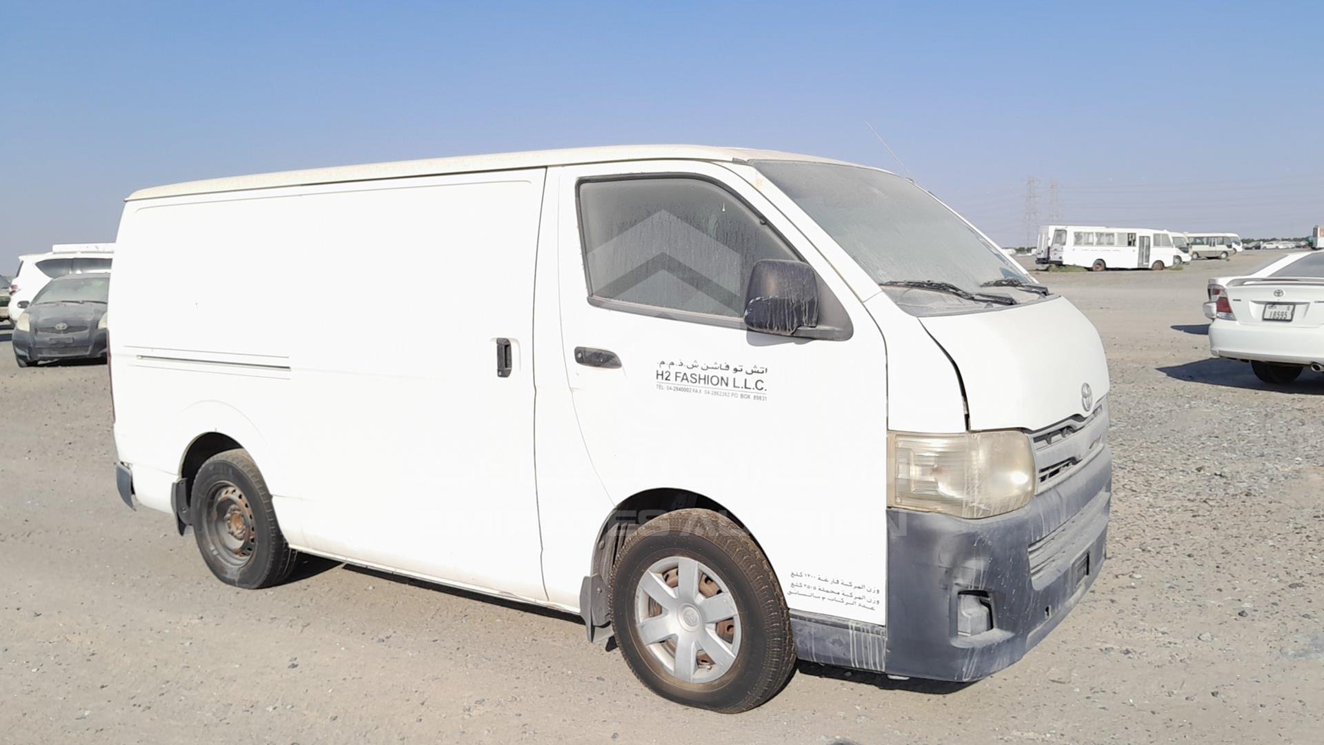 2011 TOYOTA HIACE VIN: JTFHX02P8B0056416