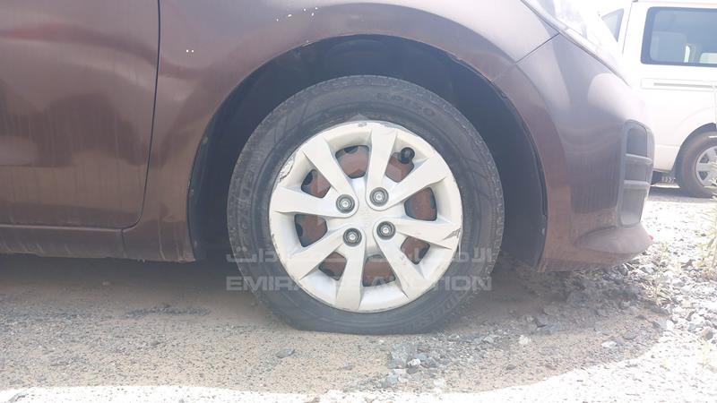KNADN5120G6759204 Auction: EmiratesAuction Lot: 406093 KNADN5120G6759204 Kia Rio 2016 BROWN Photo 27