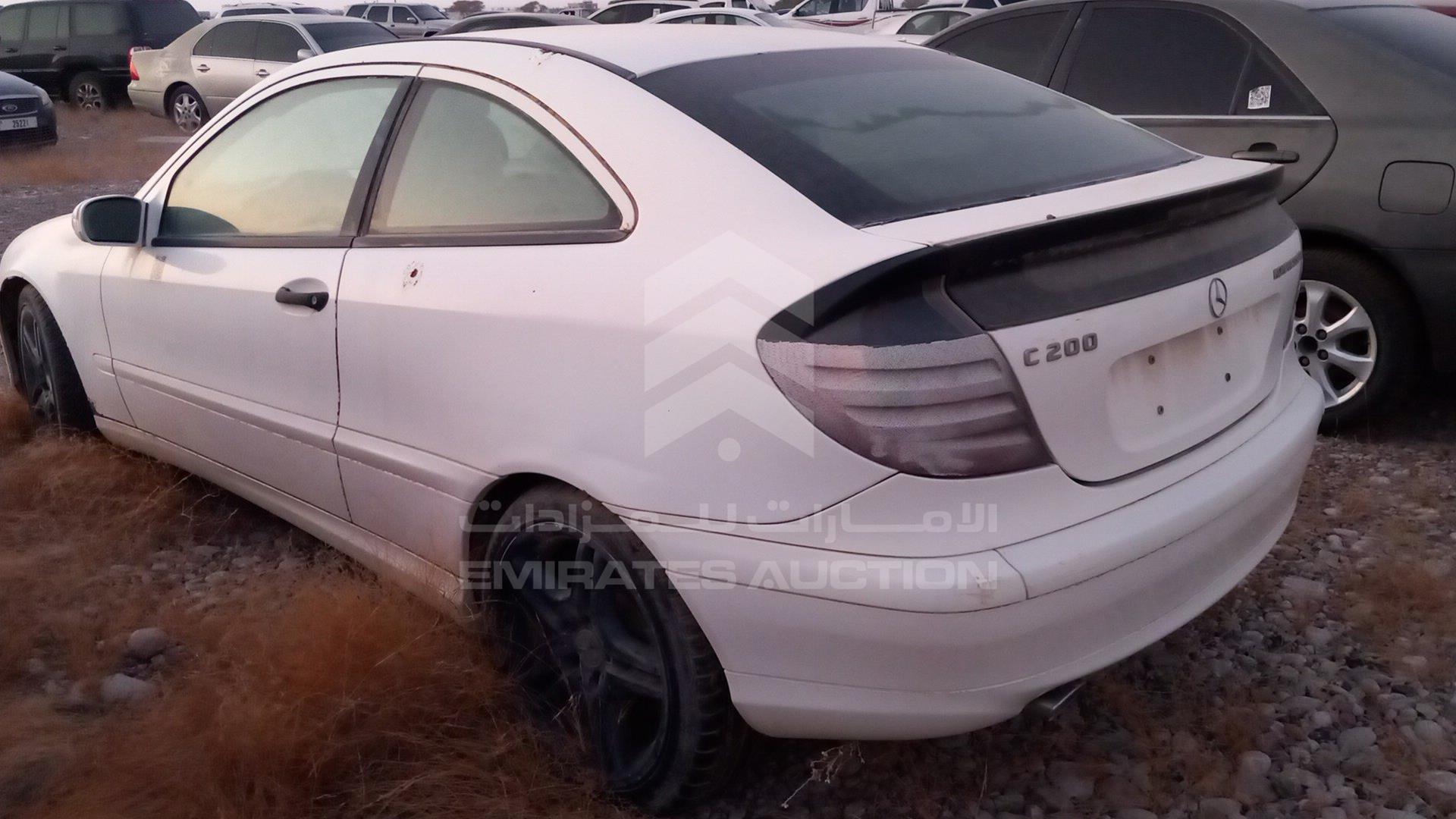 2002 MERCEDES C 200 VIN: WDB2037451A361675