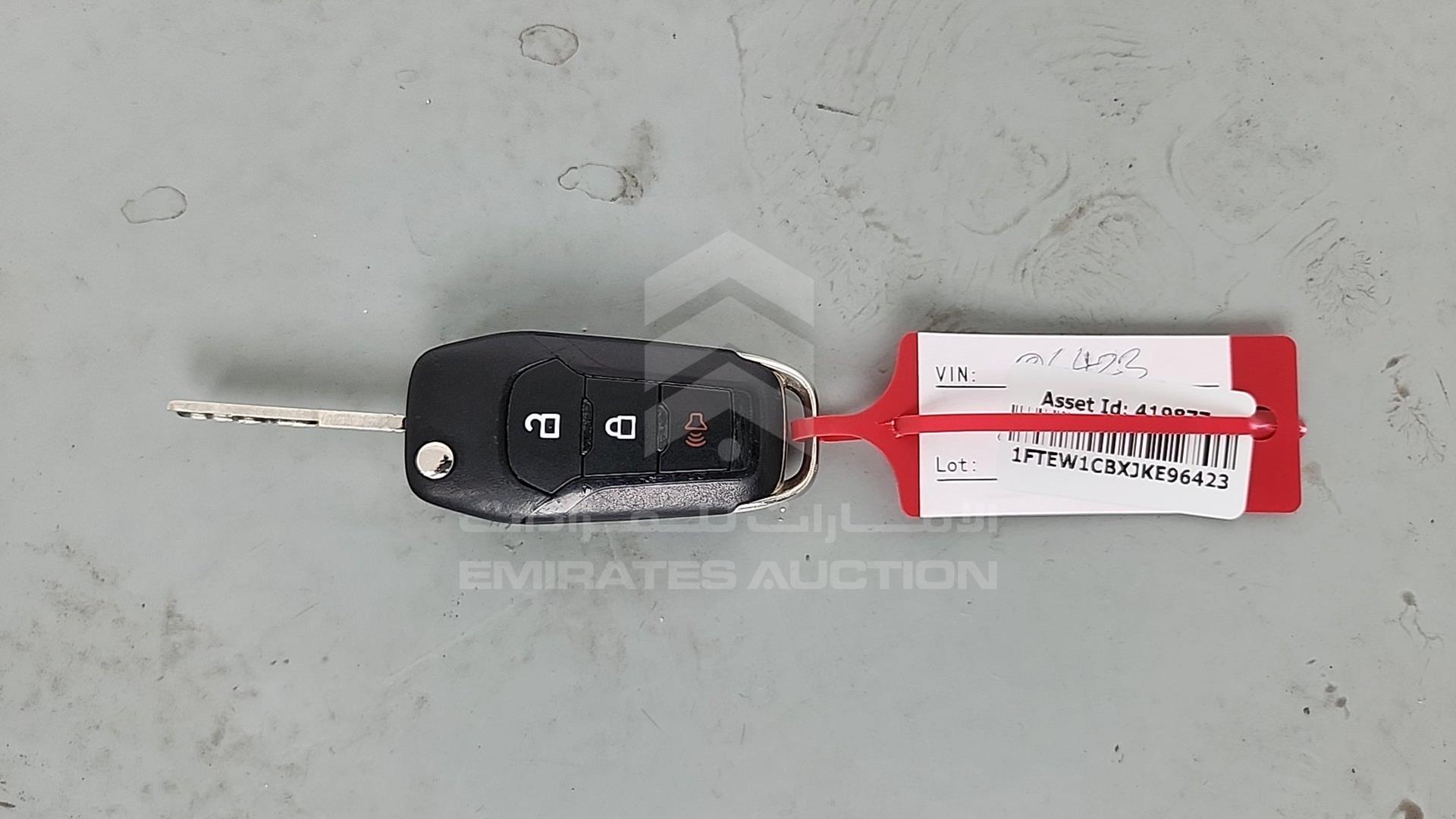 2018 FORD F-150 VIN: 1FTEW1CBXJKE96423