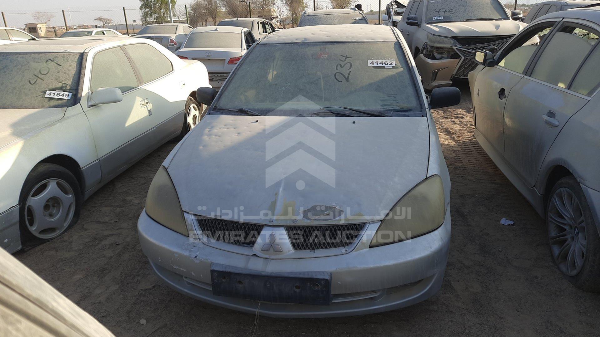2008 MITSUBISHI LANCER VIN: JMYSRCS1A8U741938